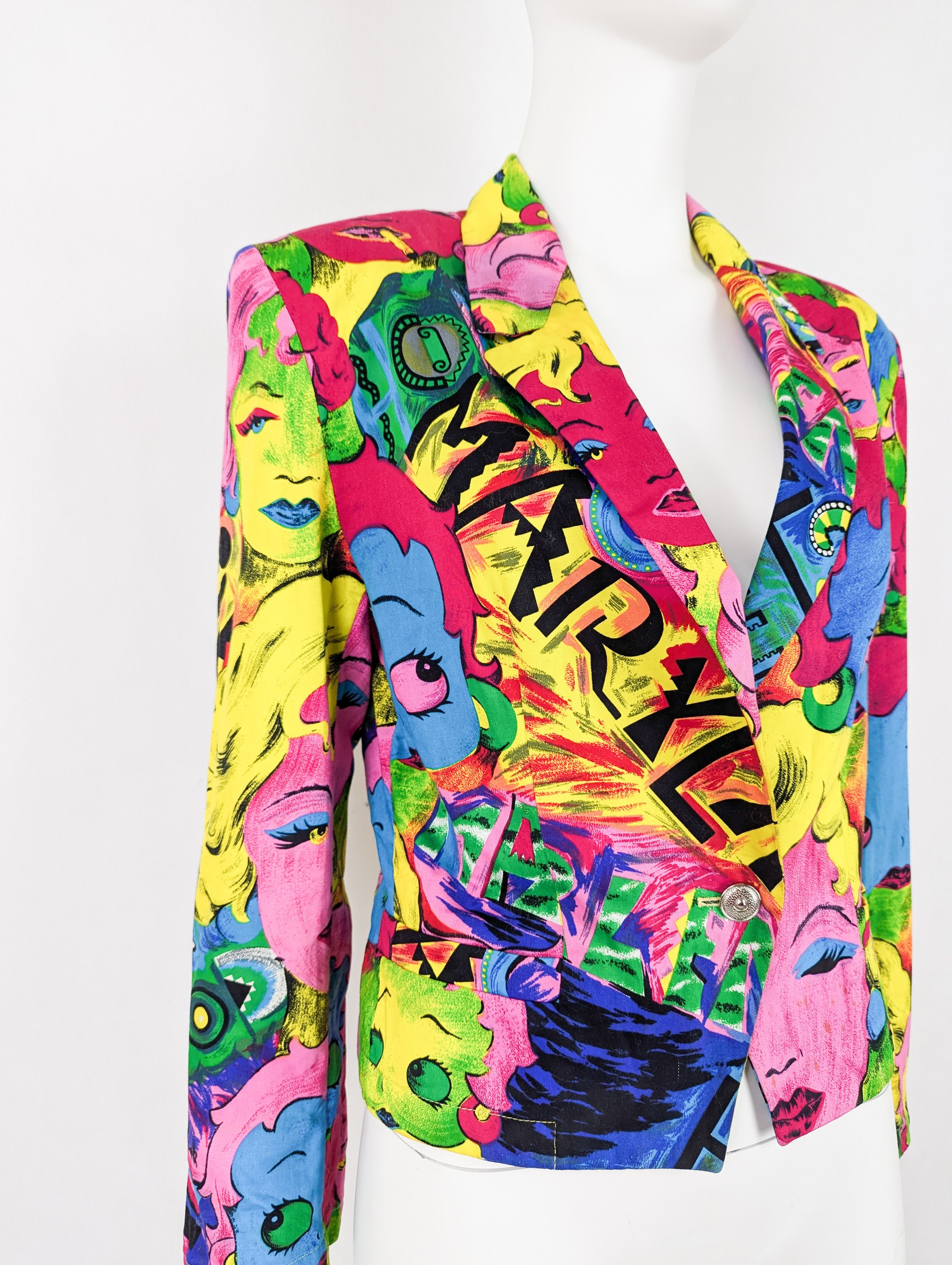 Versace Jeans Couture Versace Jeans Couture Betty Boop Marilynn Monroe jacket Size M / US 6-8 / IT 42-44 - 3 Thumbnail