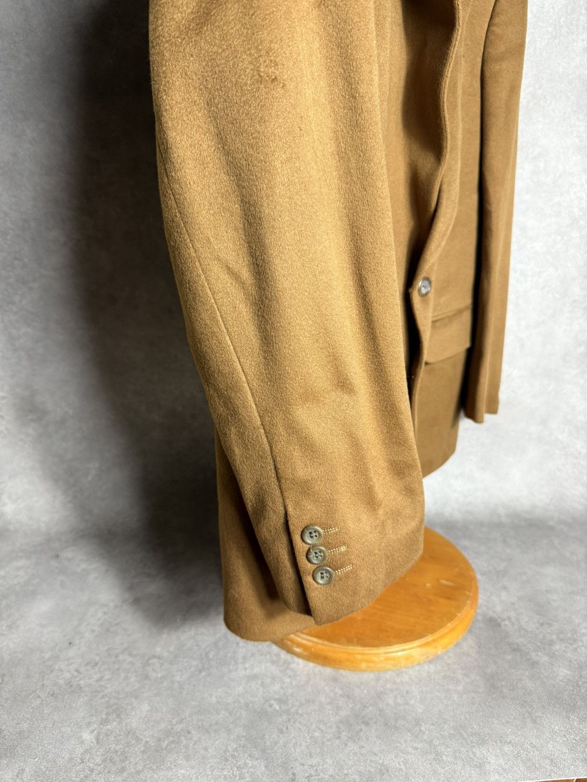 Designer × Loro Piana × Vintage Loro Piana Vest Blazer Wool Cashmere Brown Vintage Size 40R - 5 Thumbnail