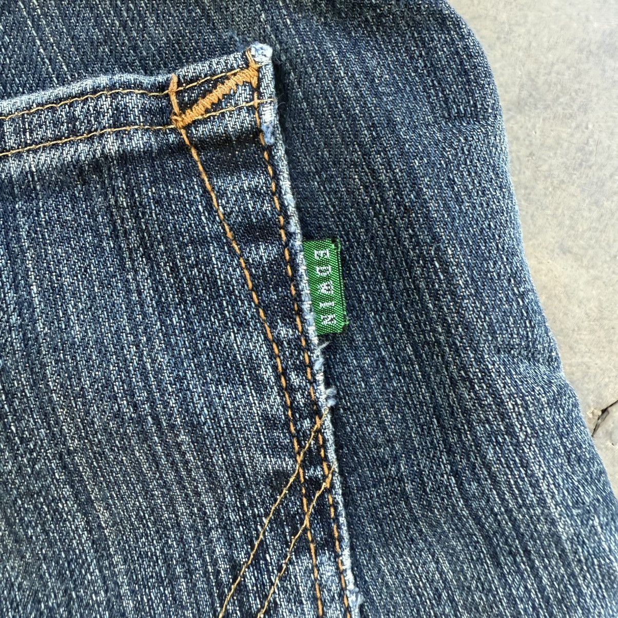 Edwin × Jean × Vintage VINTAGE EDWIN FADED JEAN RIPPED DENIM PANTS Size US 35 - 10 Thumbnail