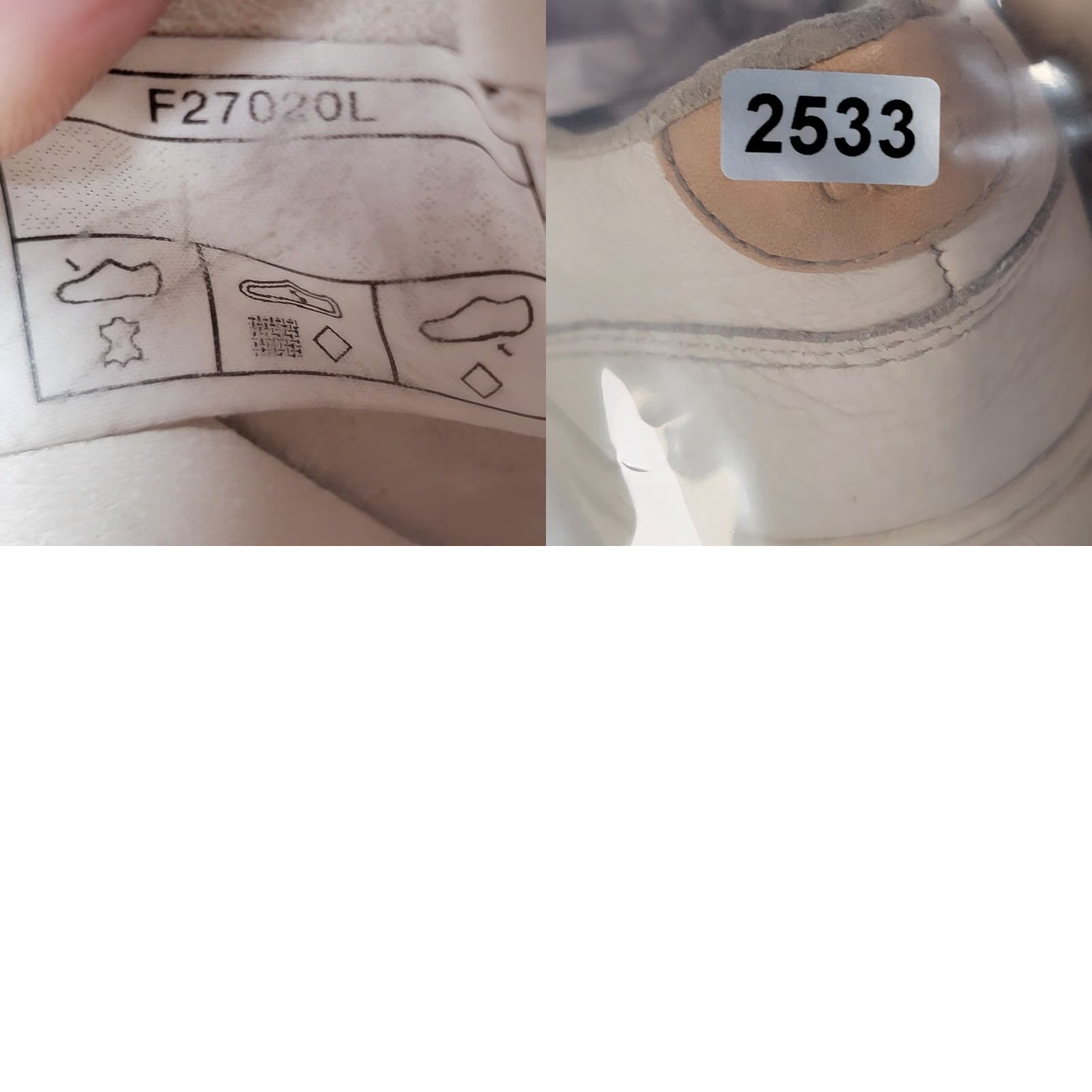 Ugg UGG Sneakers White Leather Dinale Casual Flat Lace Up Round Toe Women 8.5 M Europe 39.5 Casual Shoes Women's Shoes Size US 9 / IT 39 - 9 Thumbnail