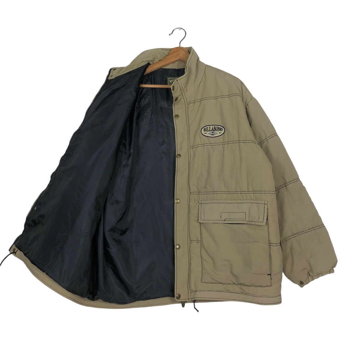 Japanese Brand 🔥Vintage Down Puffer Jacket Billabong Streetwear Design Size US M / EU 48-50 / 2 - 11 Thumbnail