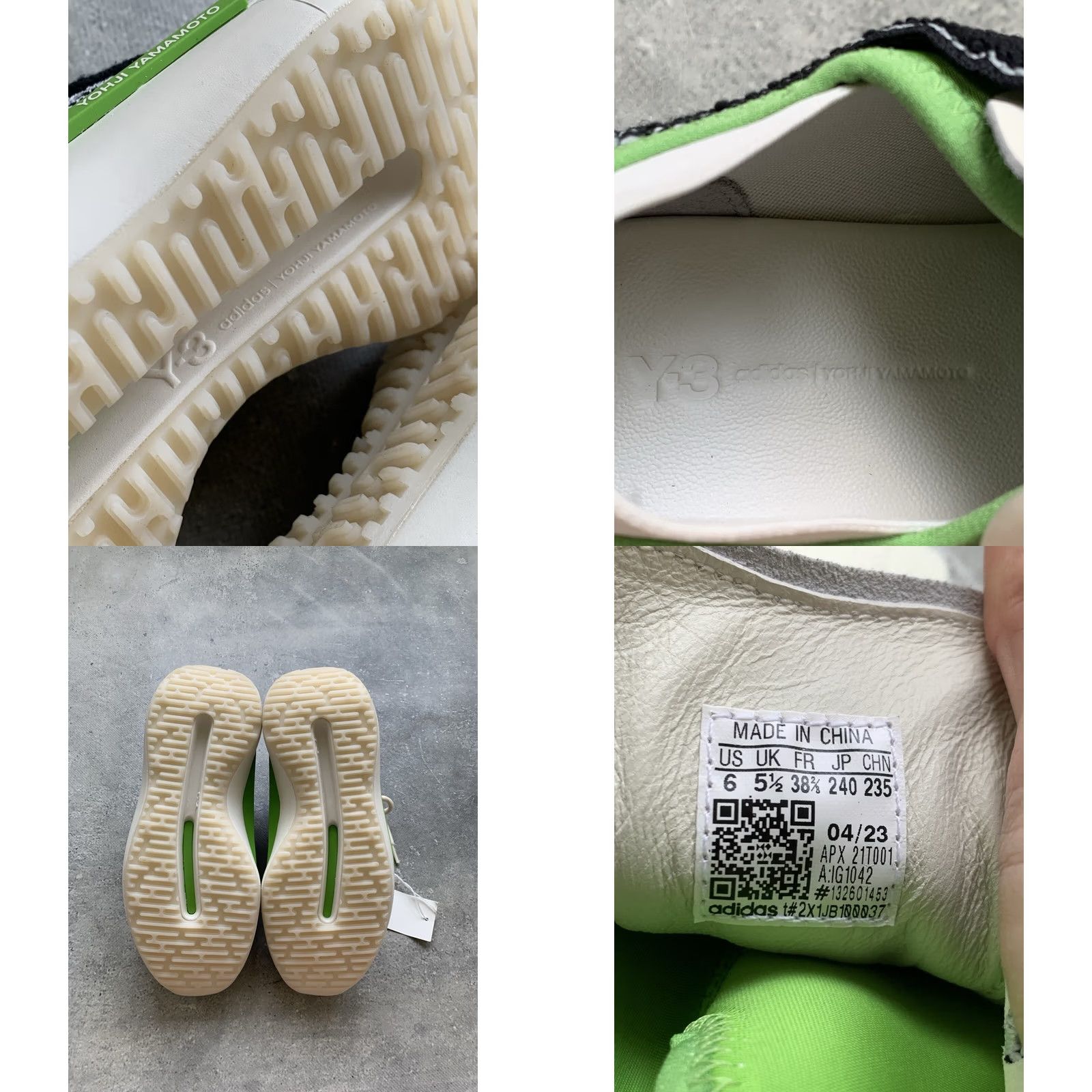Adidas ADIDAS Y-3 QISAN KNIT SNEAKER Unisex Adults US 6 UK 5.5 EU 38 2/3 Multicolor Sneaker 2023 Mens Womens Boys Girls Size US 6 / IT 36 - 8 Thumbnail