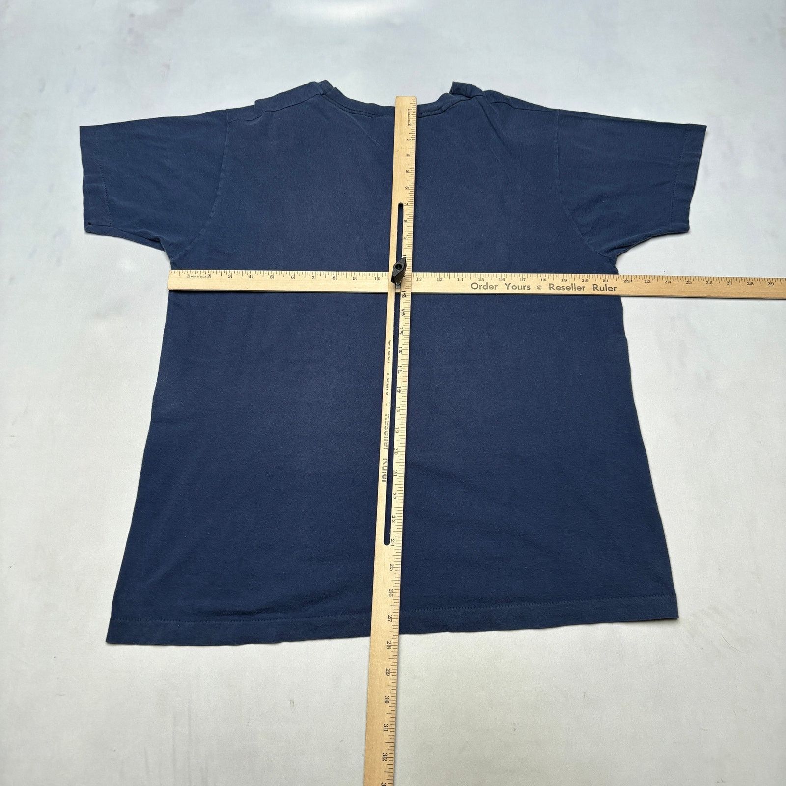 Fruit Of The Loom × Vintage VTG 90s Fruit of the Loom Selvedge Pocket Shirt Men's XL Size US XL / EU 56 / 4 - 3 Thumbnail