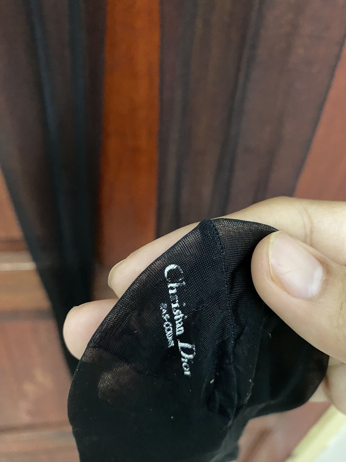 Christian Dior Mesh Legging Stocking