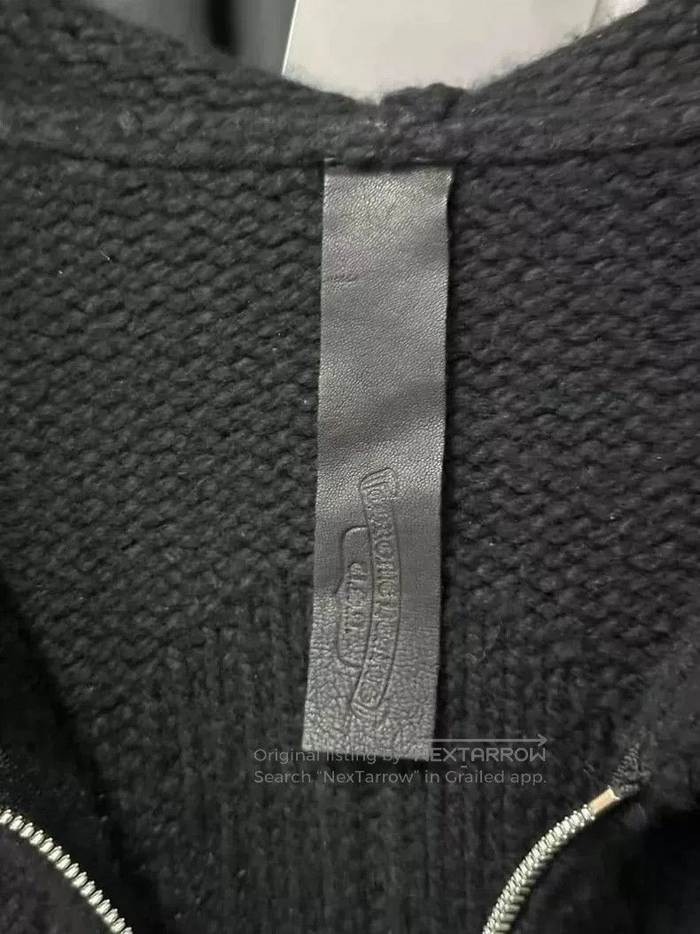 Chrome Hearts Chrome Hearts Wool and Leather Zip Jacket. Size US L / EU 52-54 / 3 - 7 Thumbnail
