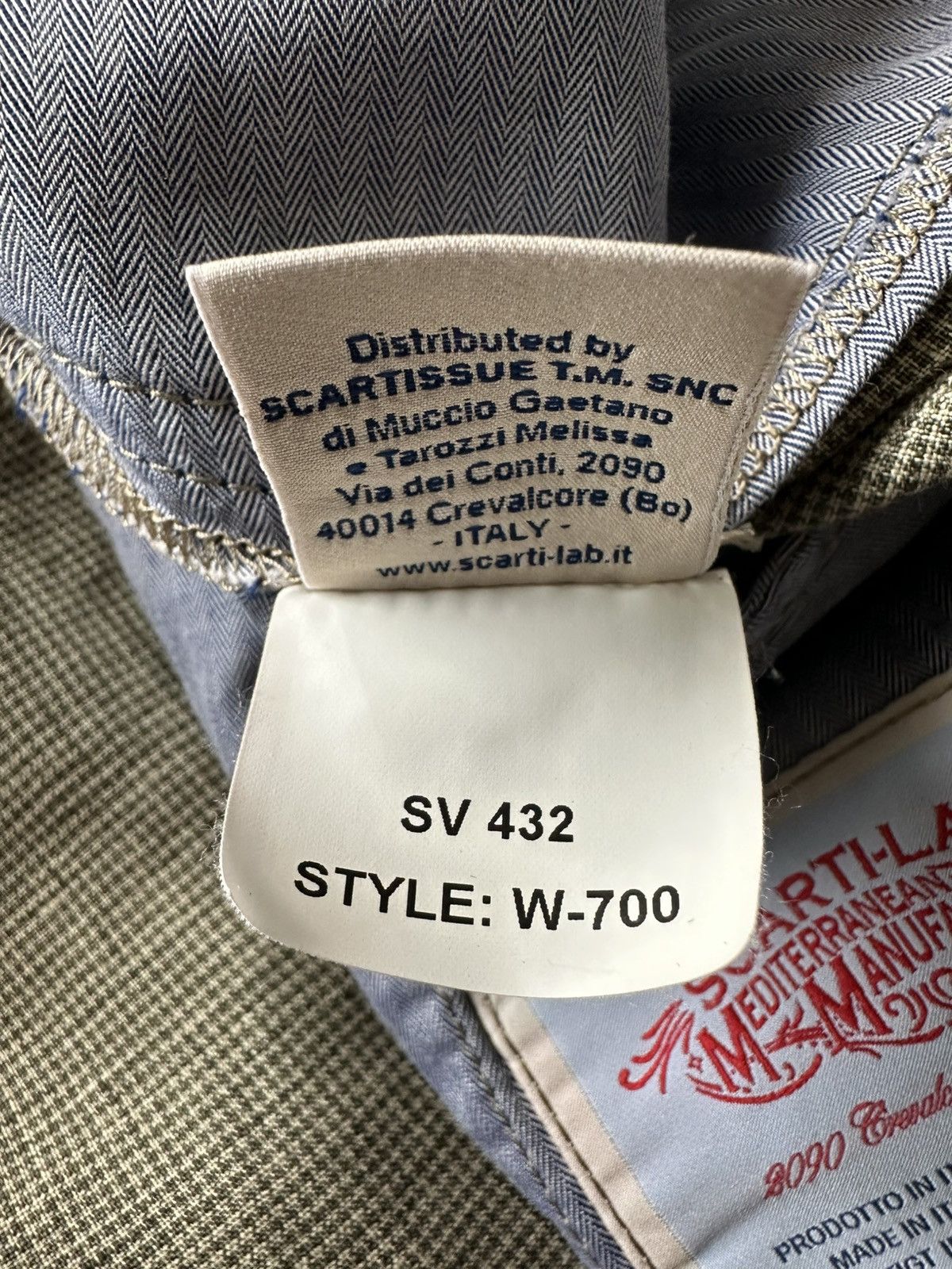 Scarti-Lab SCARTI LAB Skirt Linen Size XS! Size 26" / US 2 / IT 38 - 10 Thumbnail
