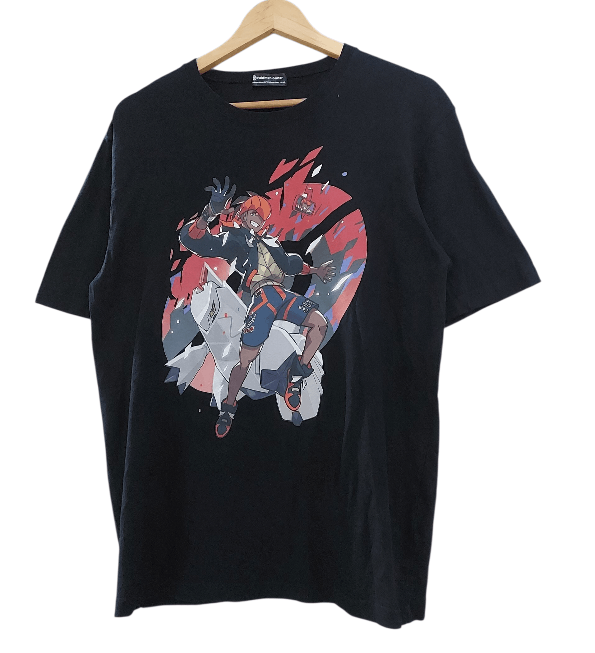 POKEMON CENTER RAIHAN AND DURALUDON ANIME T-SHIRT
