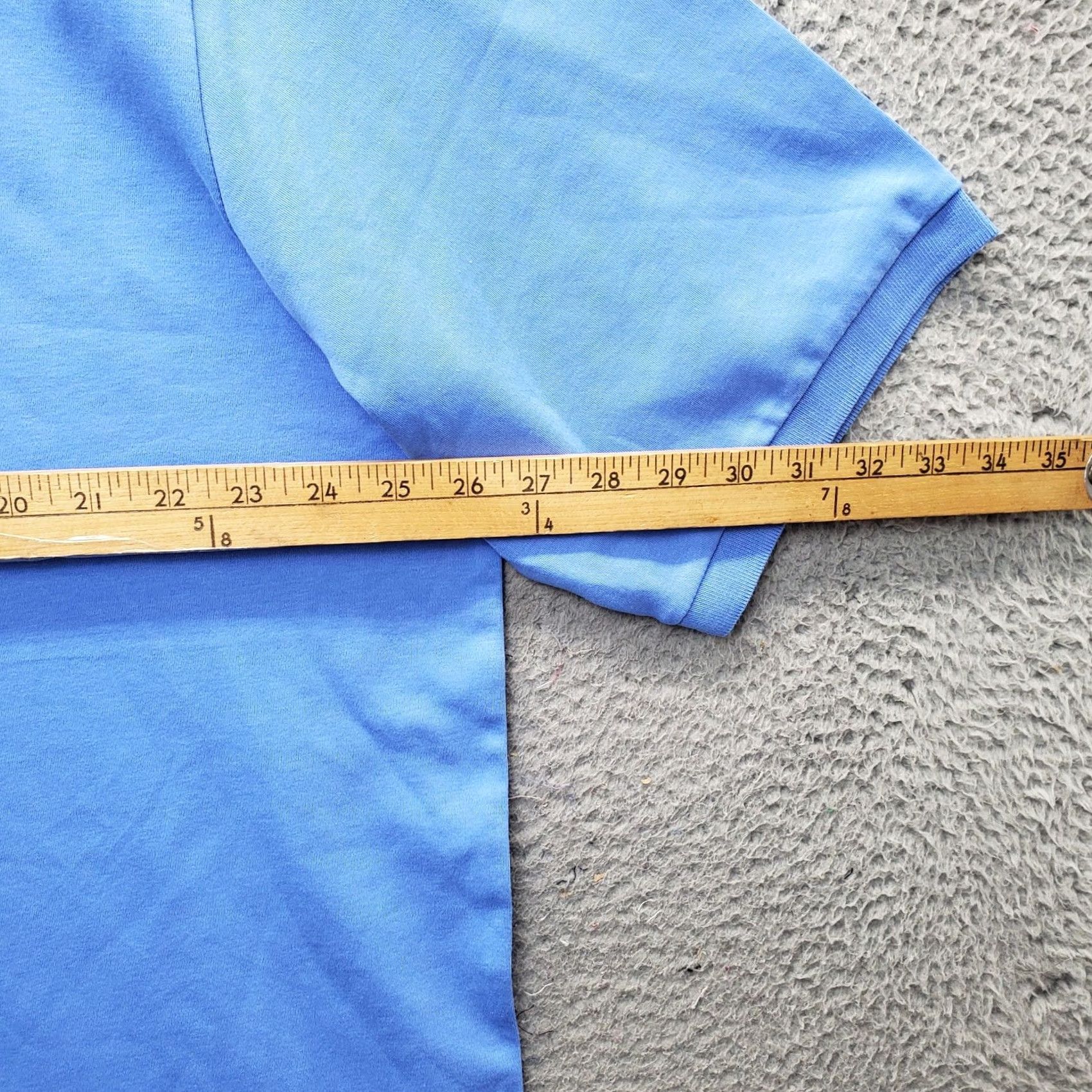 Vintage US Polo Assn. Polo Shirt Men 2XL Blue Cotton Classic Fit High Low Slit Pony Logo Shirt Mens 2XL Blue Polo Size US XXL / EU 58 / 5 - 4 Thumbnail
