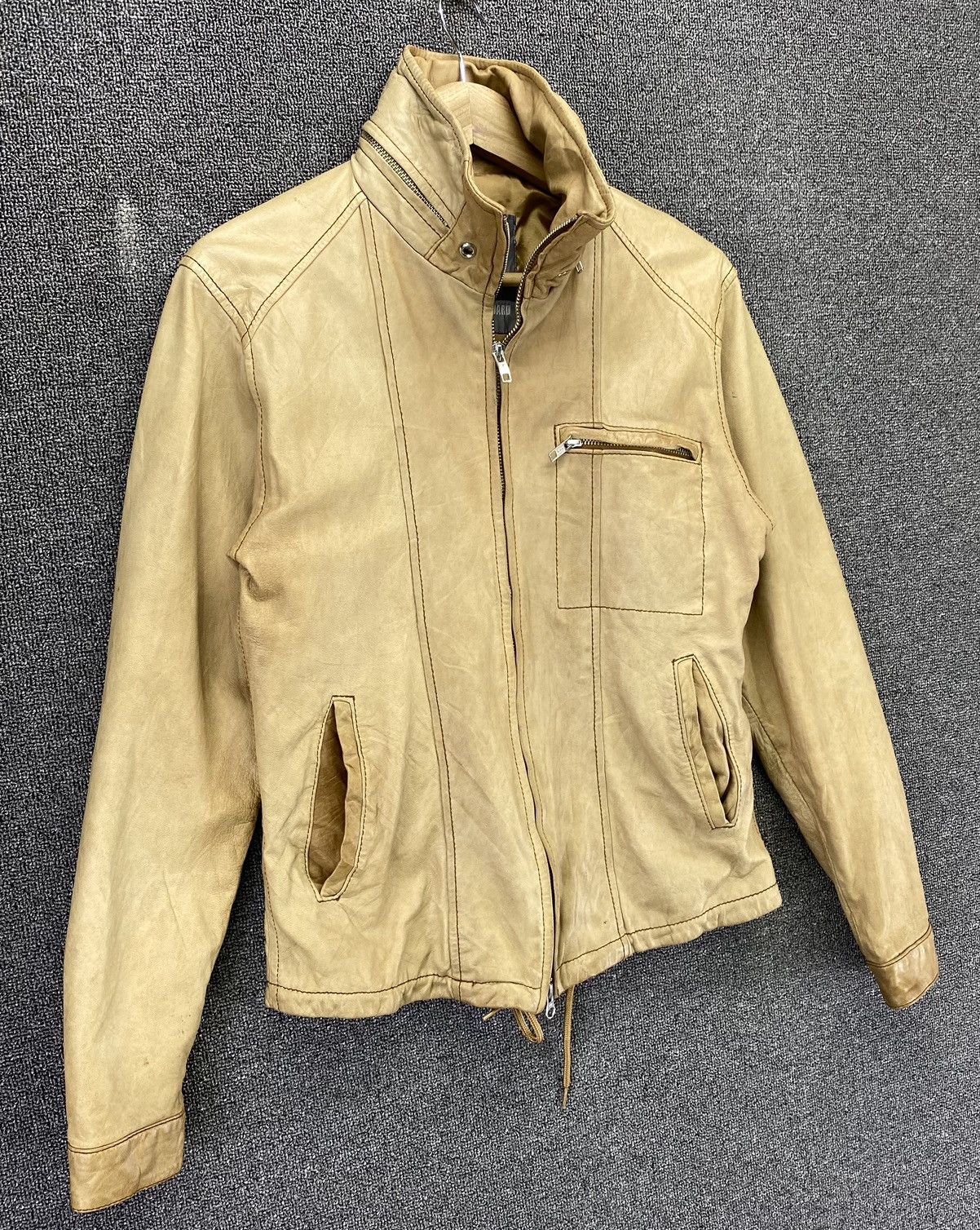 Japanese Brand Vintage Journal Standard Sheep Leather Jacket Size L / US 10 / IT 46 - 2 Thumbnail