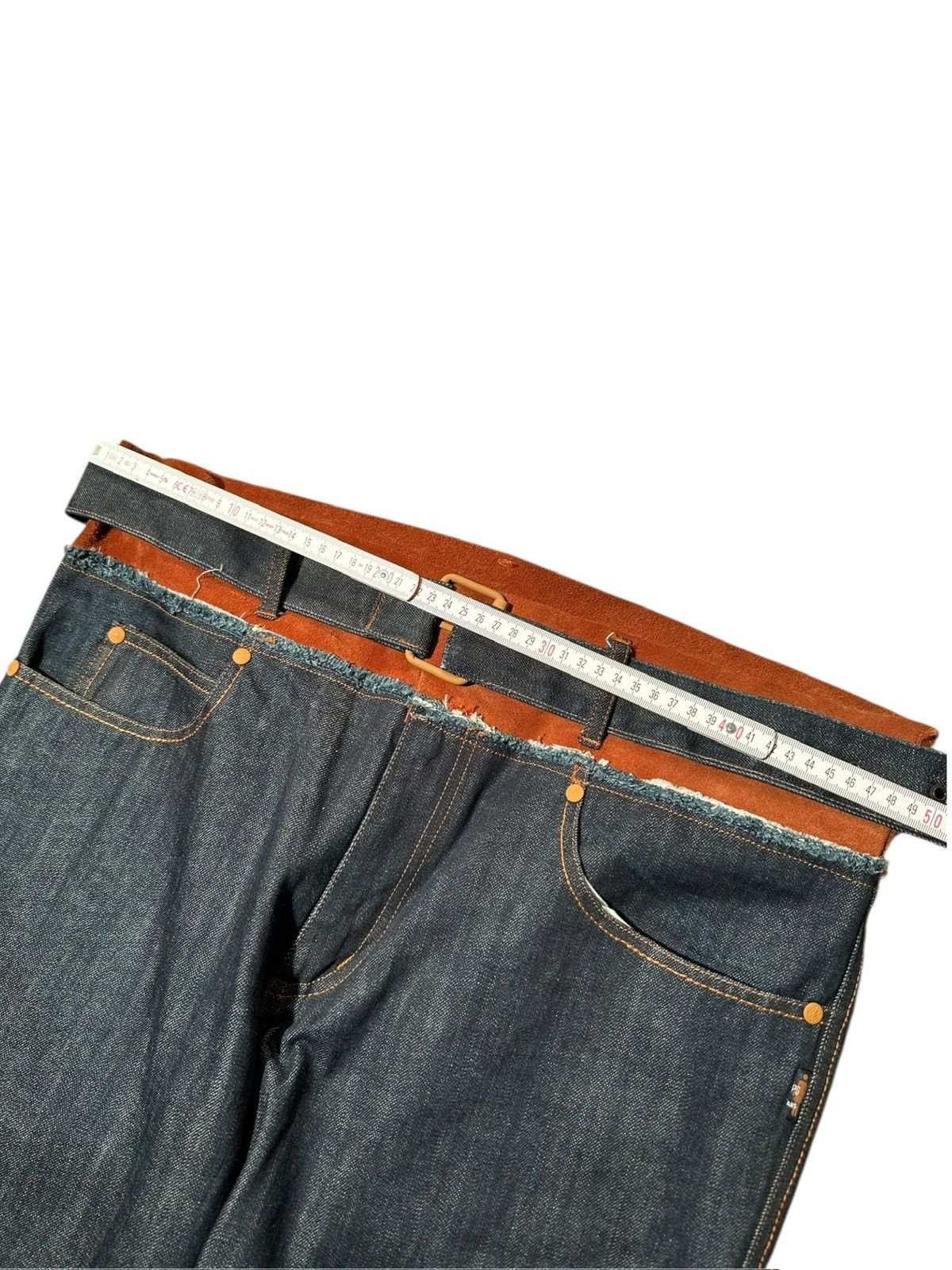 Jean Paul Gaultier Jean Paul Gaultier JPG Jean’s Belted Denim 1998 2003 Size US 36 / EU 52 - 11 Thumbnail