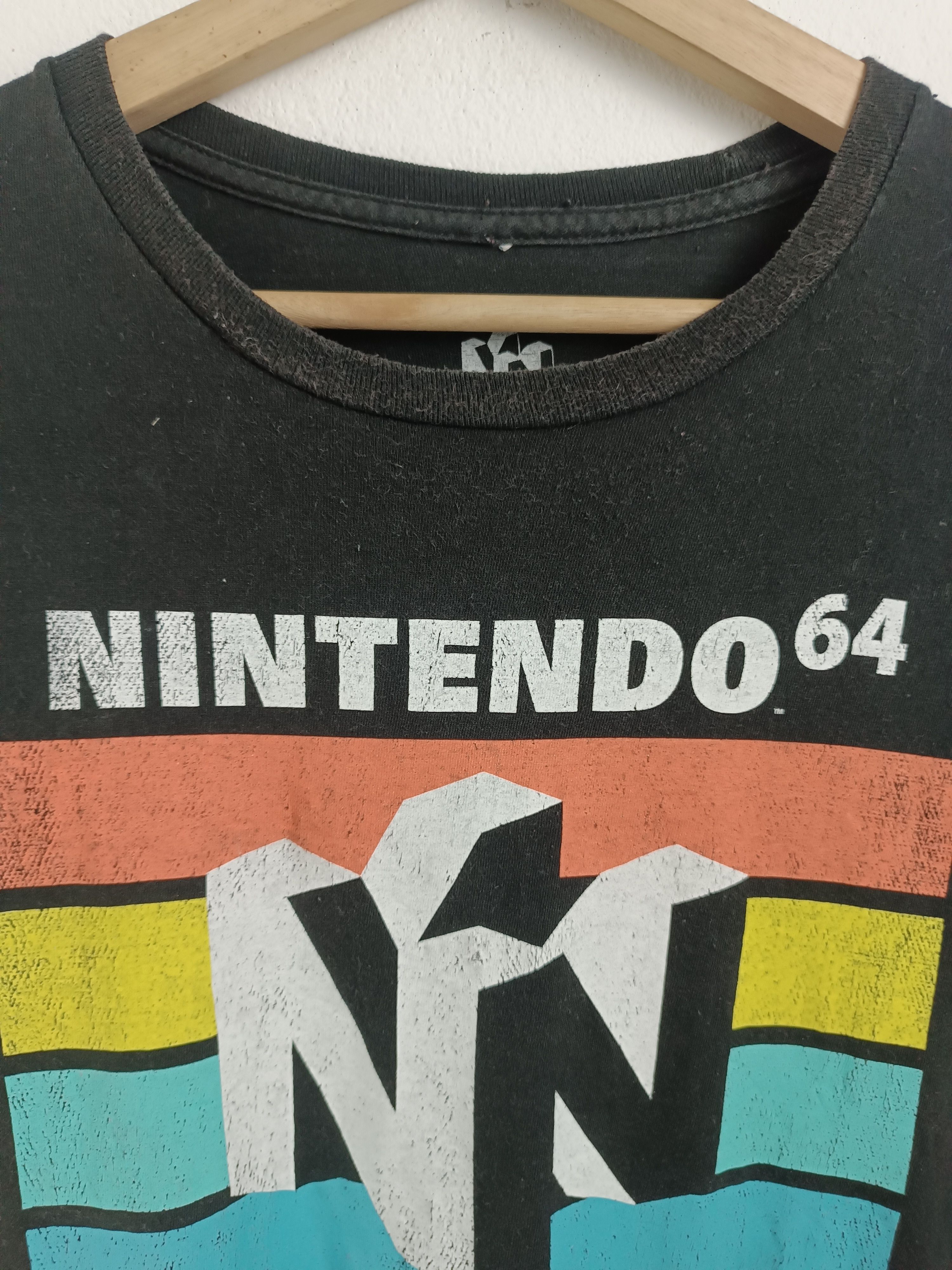Nintendo VINTAGE NINTENDO64 BOG LOGO TEE games ps5 gameboy Size US L / EU 52-54 / 3 - 12 Thumbnail