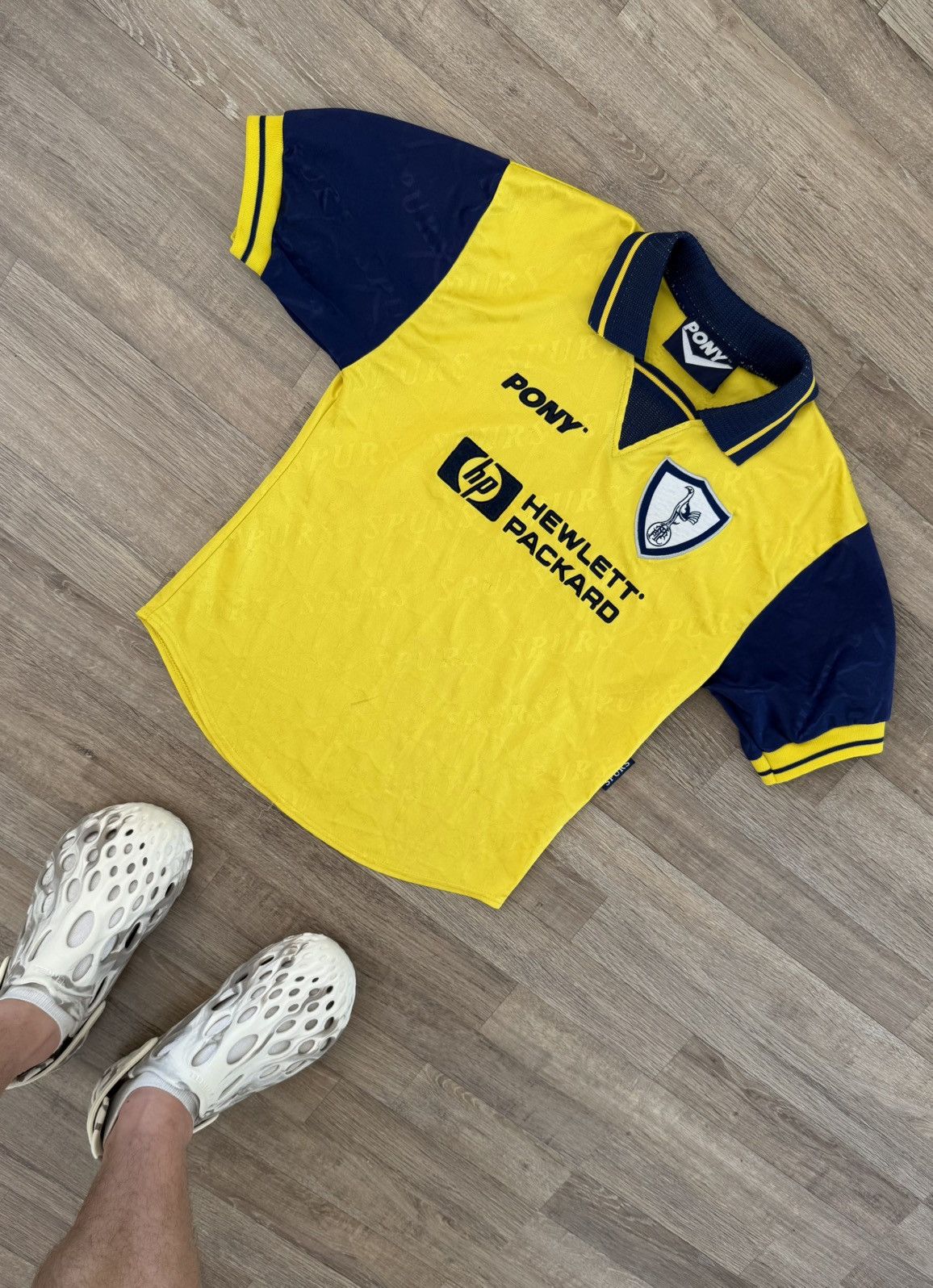 PONY Vintage 1996 PONY Tottenham Rare Soccer Football Jersey Size US XXS / EU 40 - 1 Thumbnail