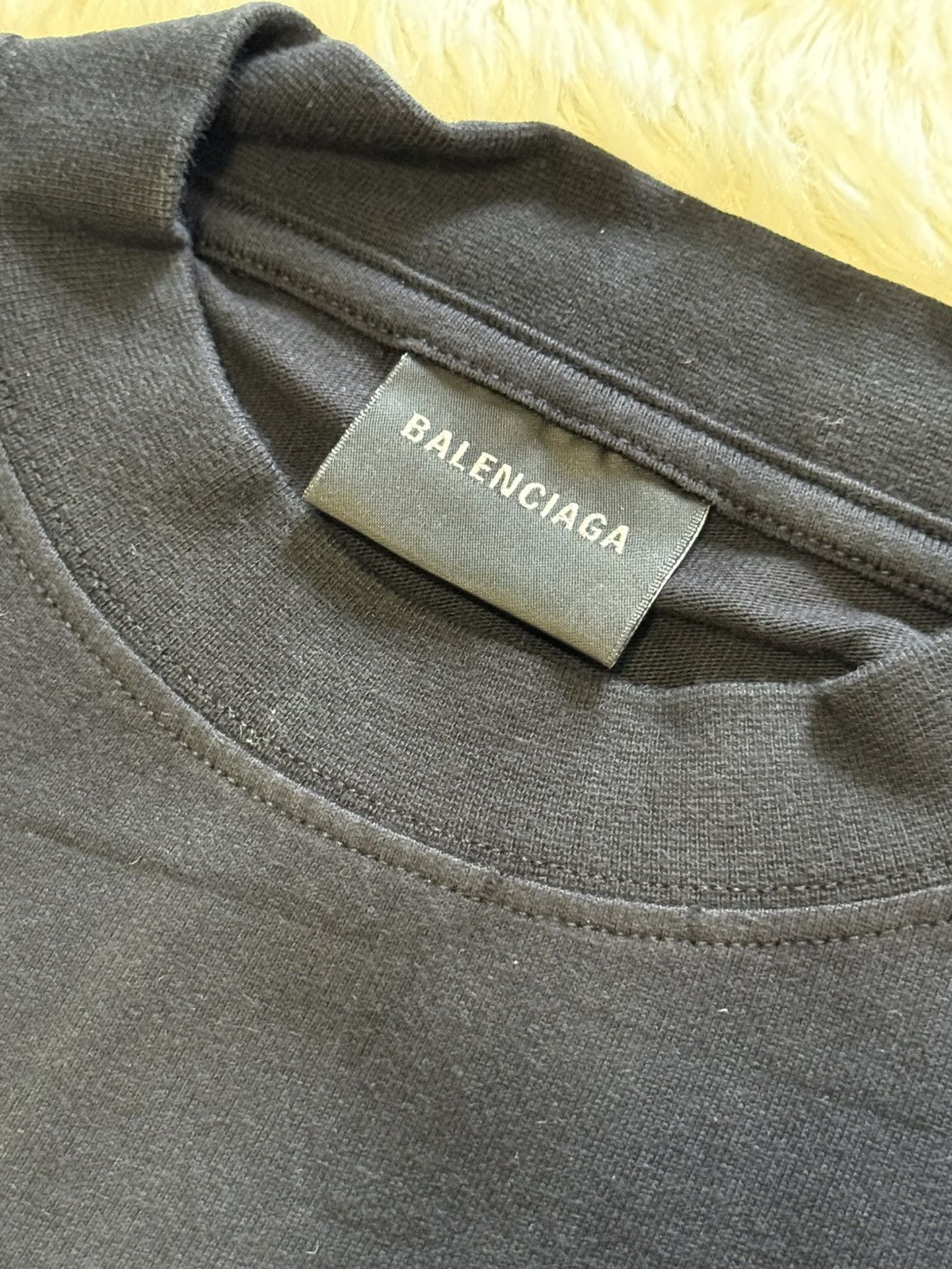 Balenciaga Balenciaga black t shirt Size US XXS / EU 40 - 4 Thumbnail
