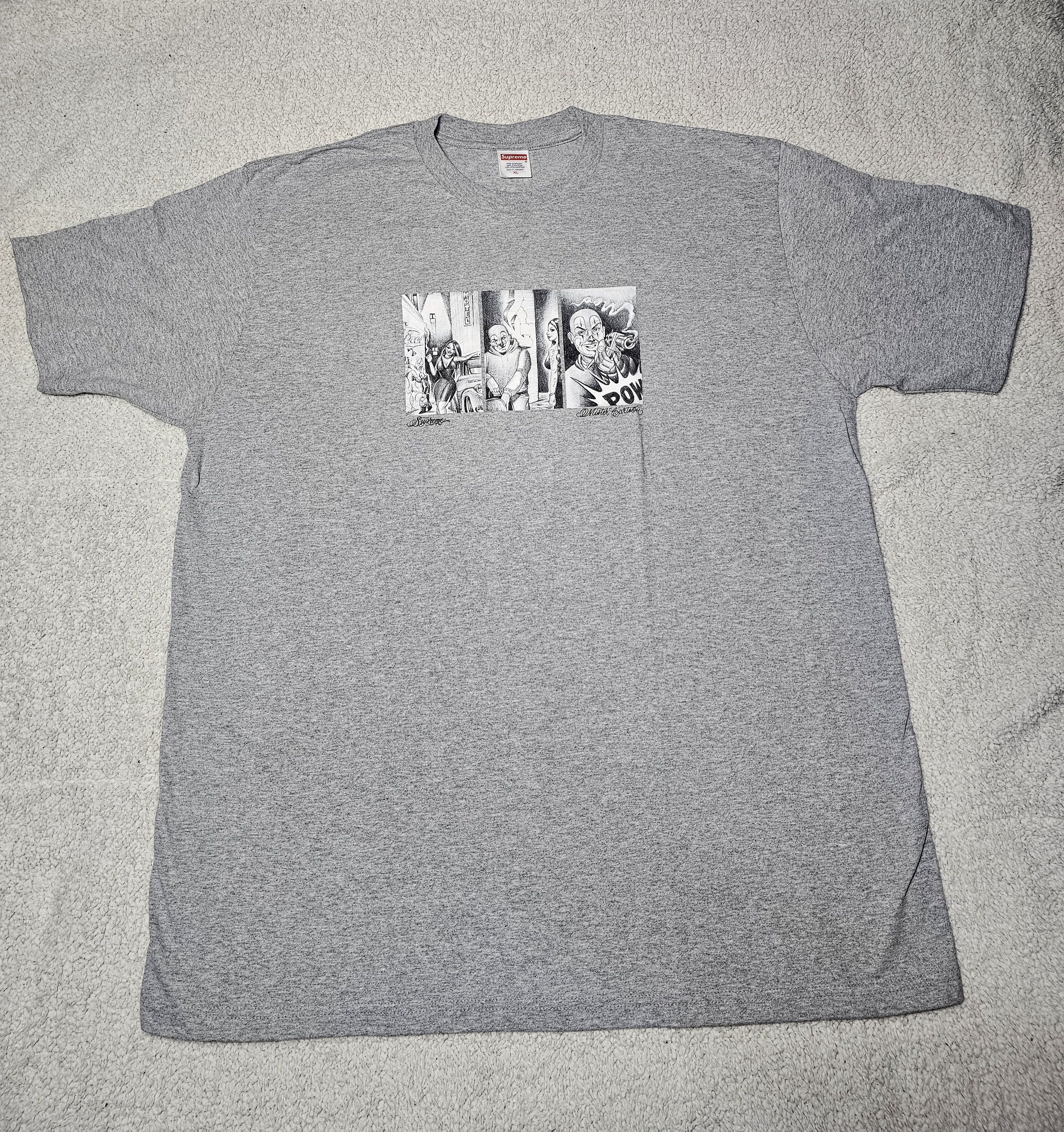 Supreme Supreme x Mr cartoon Tee Size US XL / EU 56 / 4 - 1 Thumbnail