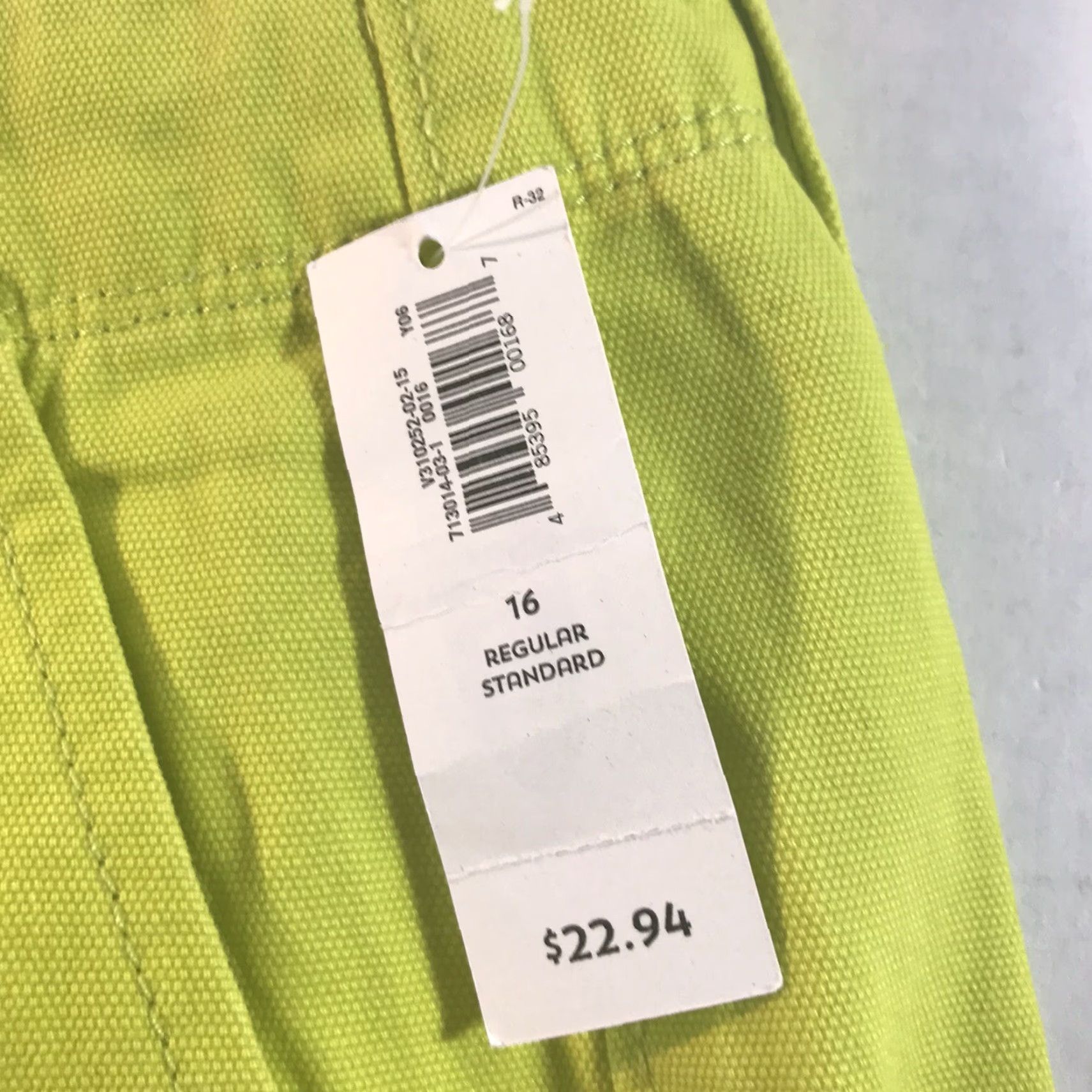 Old Navy Old Navy Neon Boyfriend Shorts Women's Size 16 Yellow/Green Casual Summer Lightweight Size 38" / US 16 / IT 52 - 4 Thumbnail