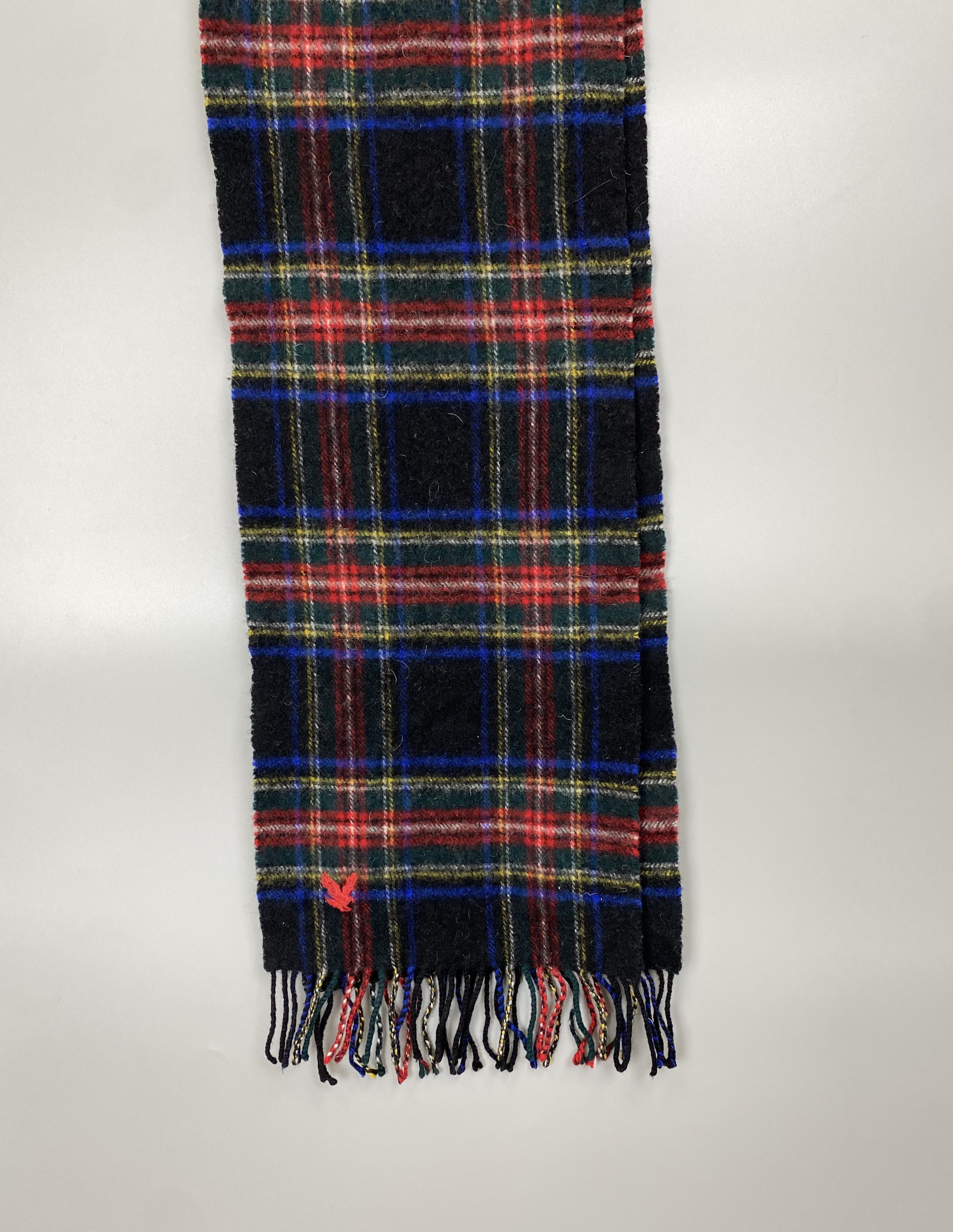 Lyle & Scott Lyle Scott Lambswool Checkered Scarf Size ONE SIZE - 2 Thumbnail