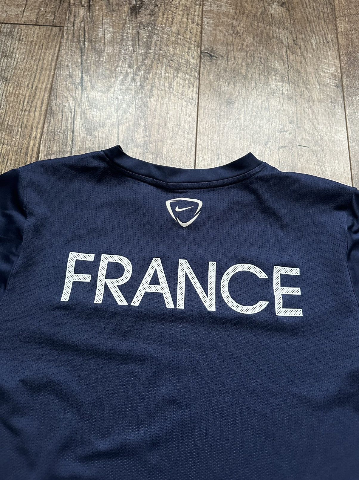 Nike Nike France National Team Training Y2K Jersey Size US L / EU 52-54 / 3 - 15 Thumbnail