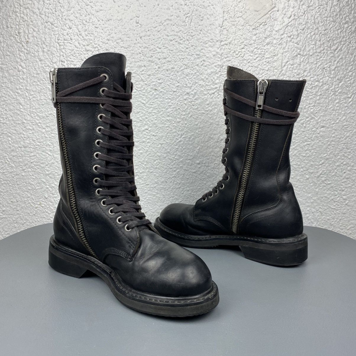 Rick Owens AW2013/14 Army Boots Size US 5.5 / EU 38 - 5 Thumbnail