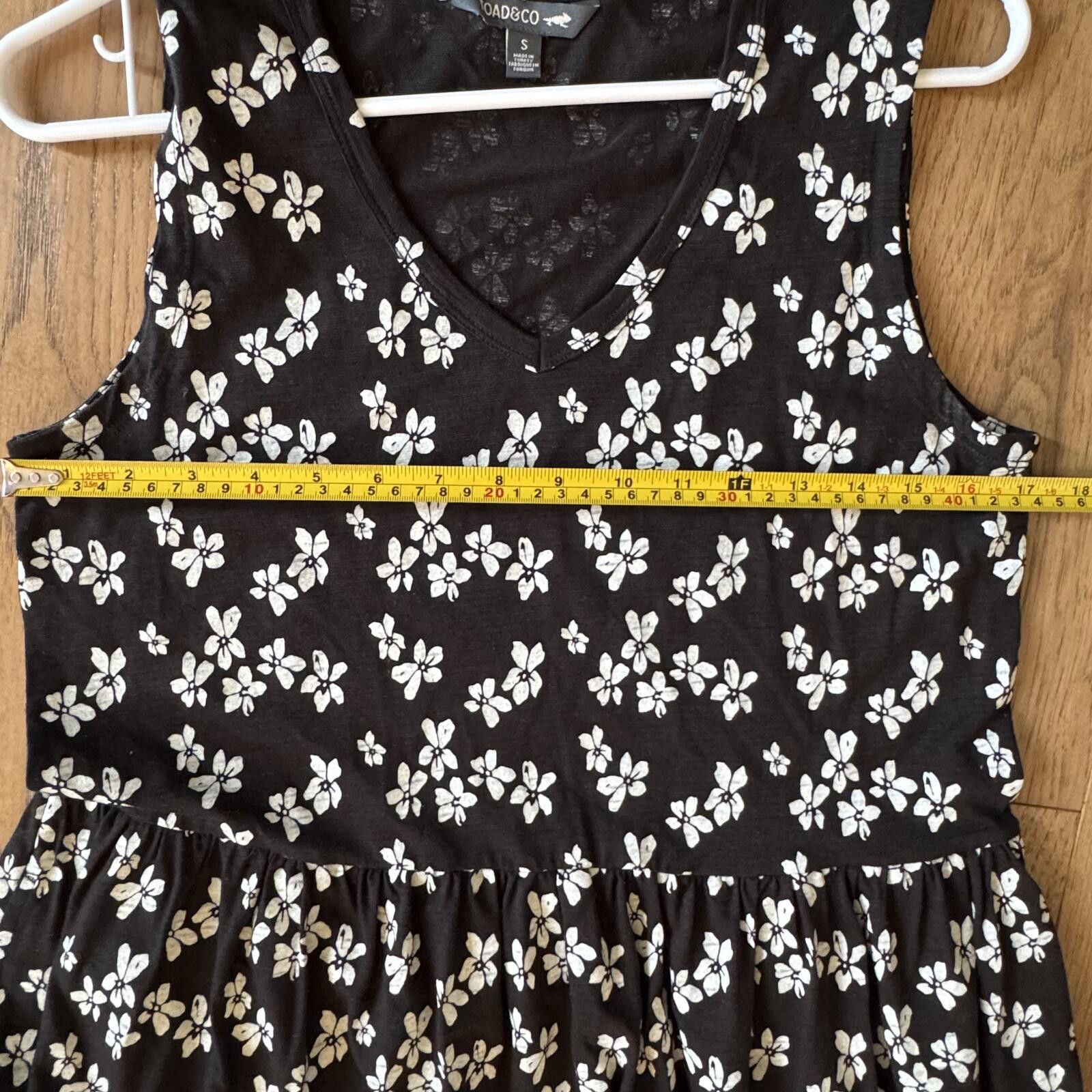 Toad&Co Toad&Co Small Sleeveless Floral Dress with Pockets Size S / US 4 / IT 40 - 5 Thumbnail