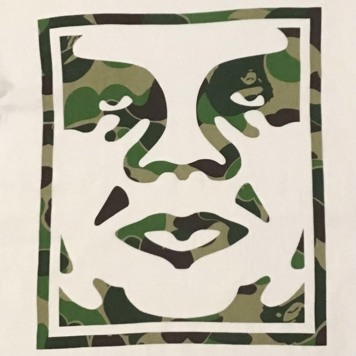 Bape × Nigo × Obey BAPE × OBEY ABC camo logo T-shirt a bathing ape NIGO Size US M / EU 48-50 / 2 - 2 Thumbnail