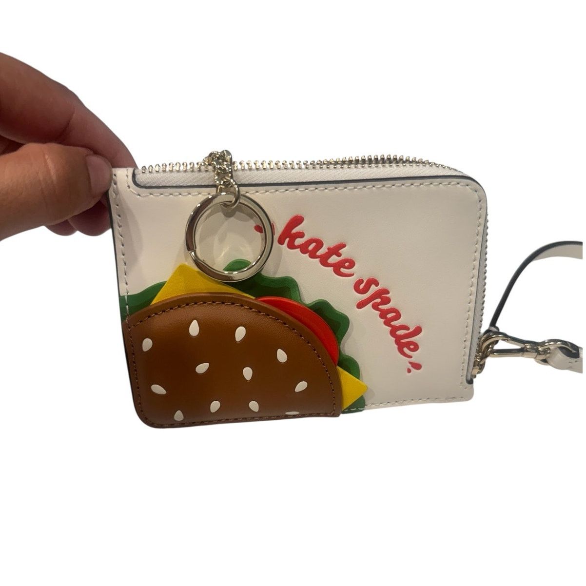Kate Spade Kate Spade Hamburger Burger Card Holder Wristlet Wallet NEW Size ONE SIZE - 6 Thumbnail