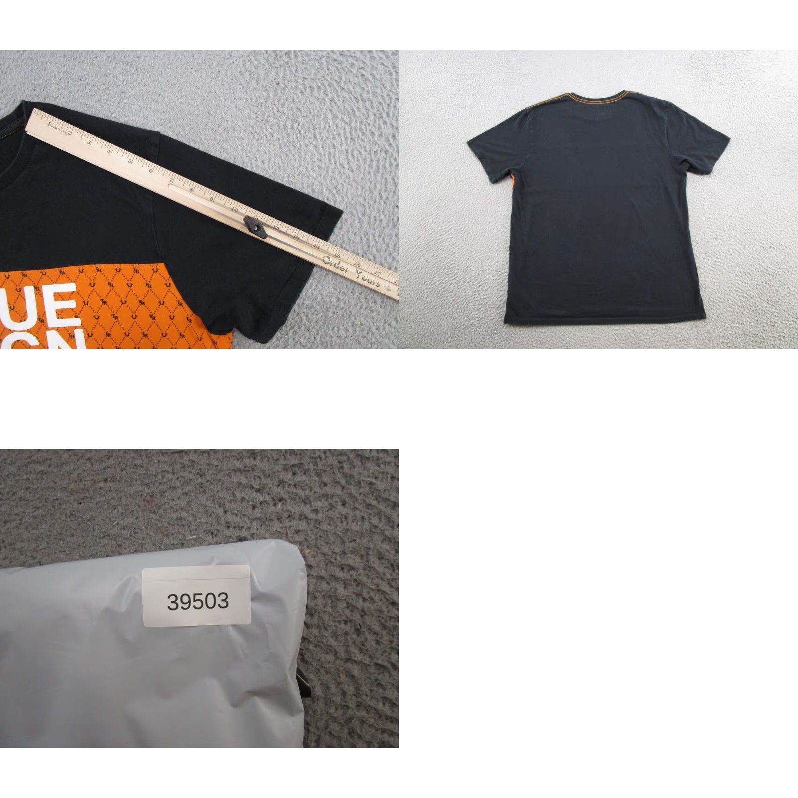 True Religion True Religion T-Shirt Mens XL Black Cotton Short Sleeve Logo Hip Hop Shirt Adults Mens XL Black Cotton Short Sleeve Logo Hip Hop True Religion Shirt Size US XL / EU 56 / 4 - 8 Thumbnail