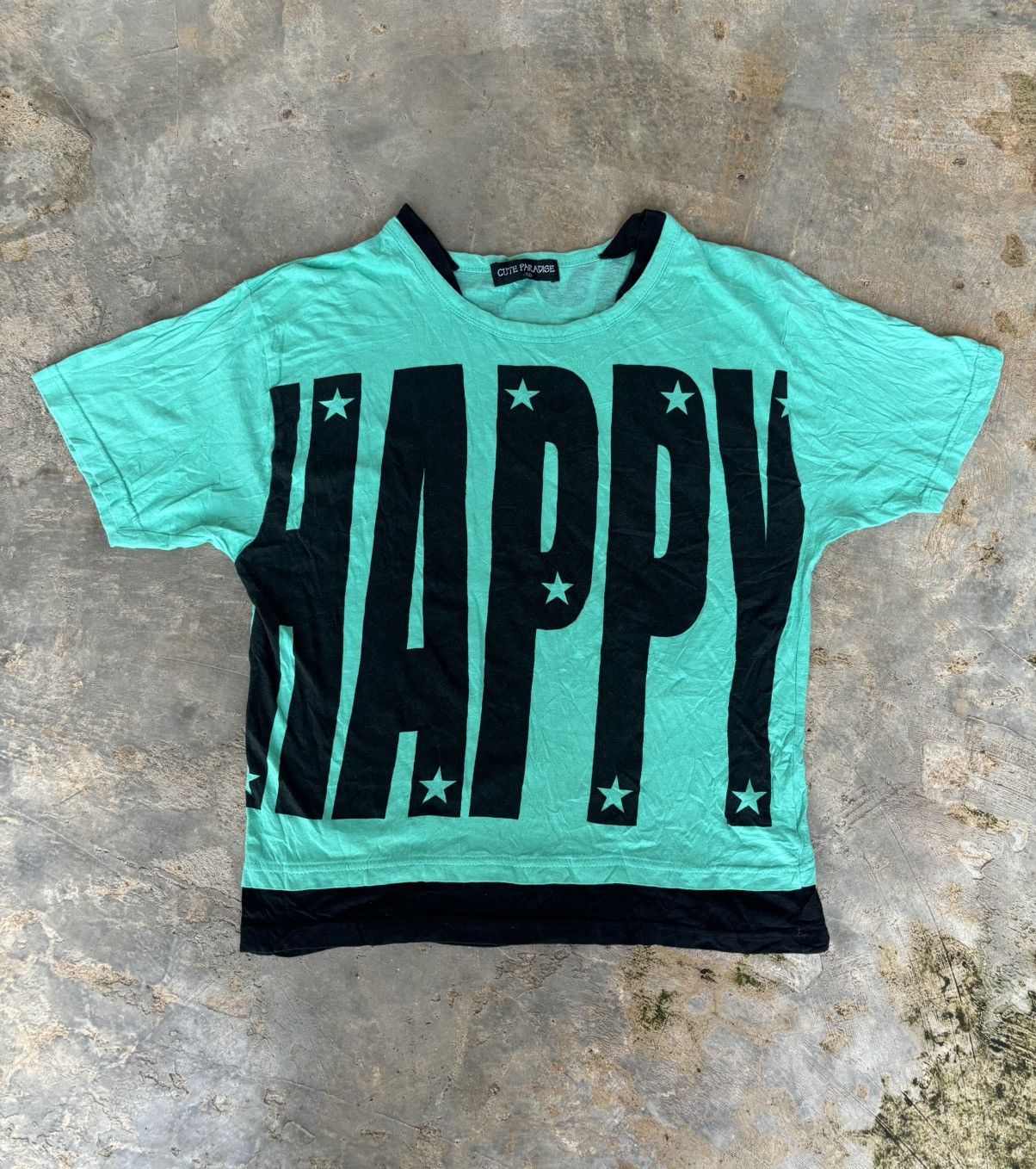 Hysteric Glamour Y2k Cute Paradise Happy Logo Tshirt Size L / US 10 / IT 46 - 1 Thumbnail