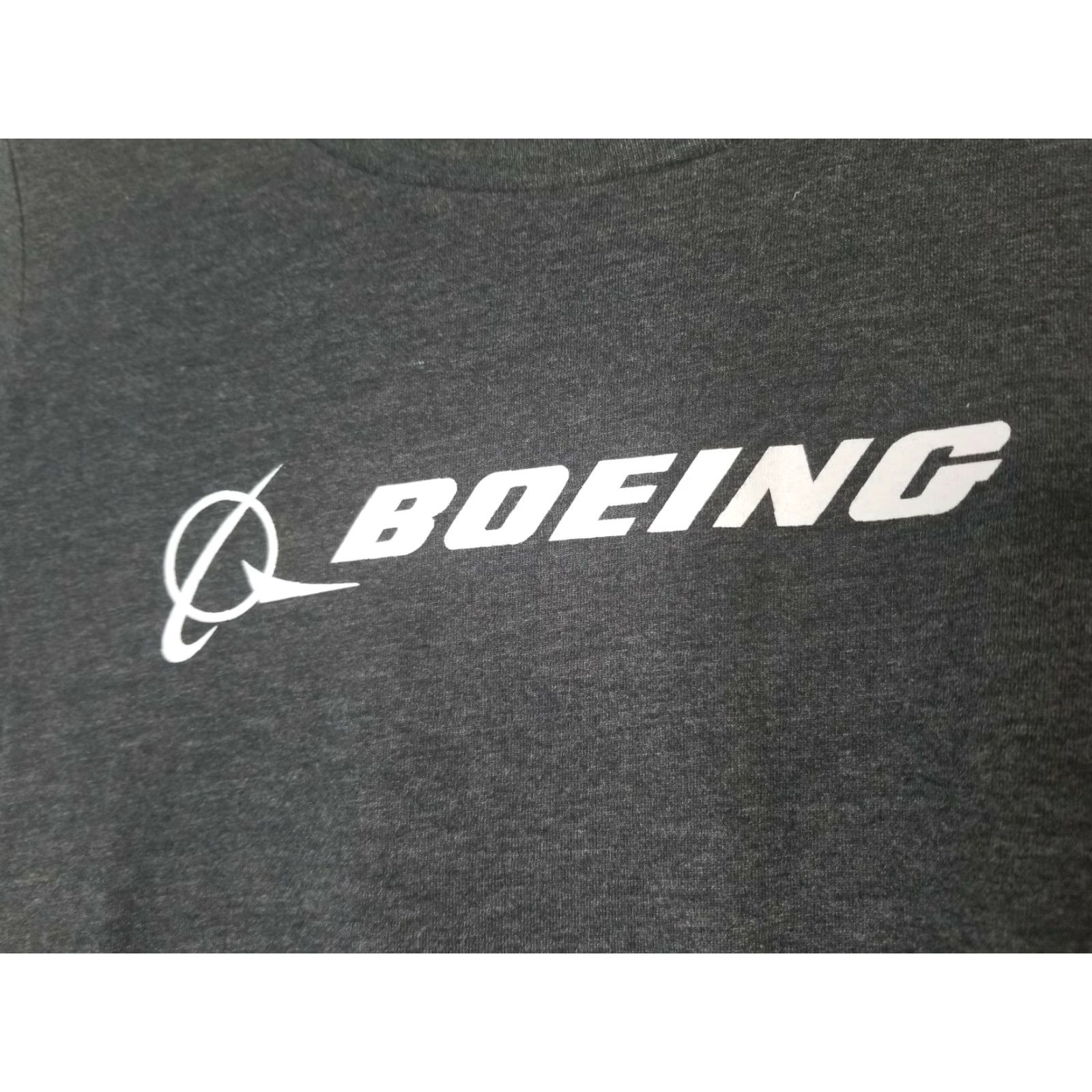 Logo 7 Boeing Logo T Shirt Small Gray Womens Size S / US 4 / IT 40 - 2 Thumbnail