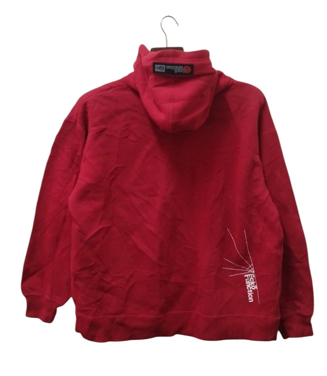 Ecko Unltd. Y2K Ecko Function Red Hoodie Hippie Baggy style Size US XL / EU 56 / 4 - 3 Thumbnail