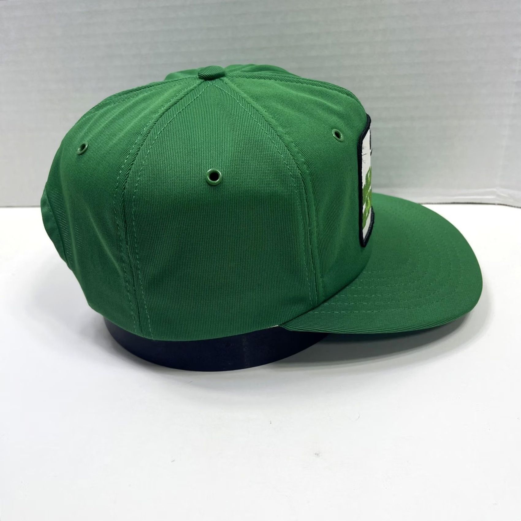 Vintage VINTAGE Gates Green Stripe Hat Cap Snap Back Green Patch Advertising Mens 80s Size ONE SIZE - 5 Thumbnail