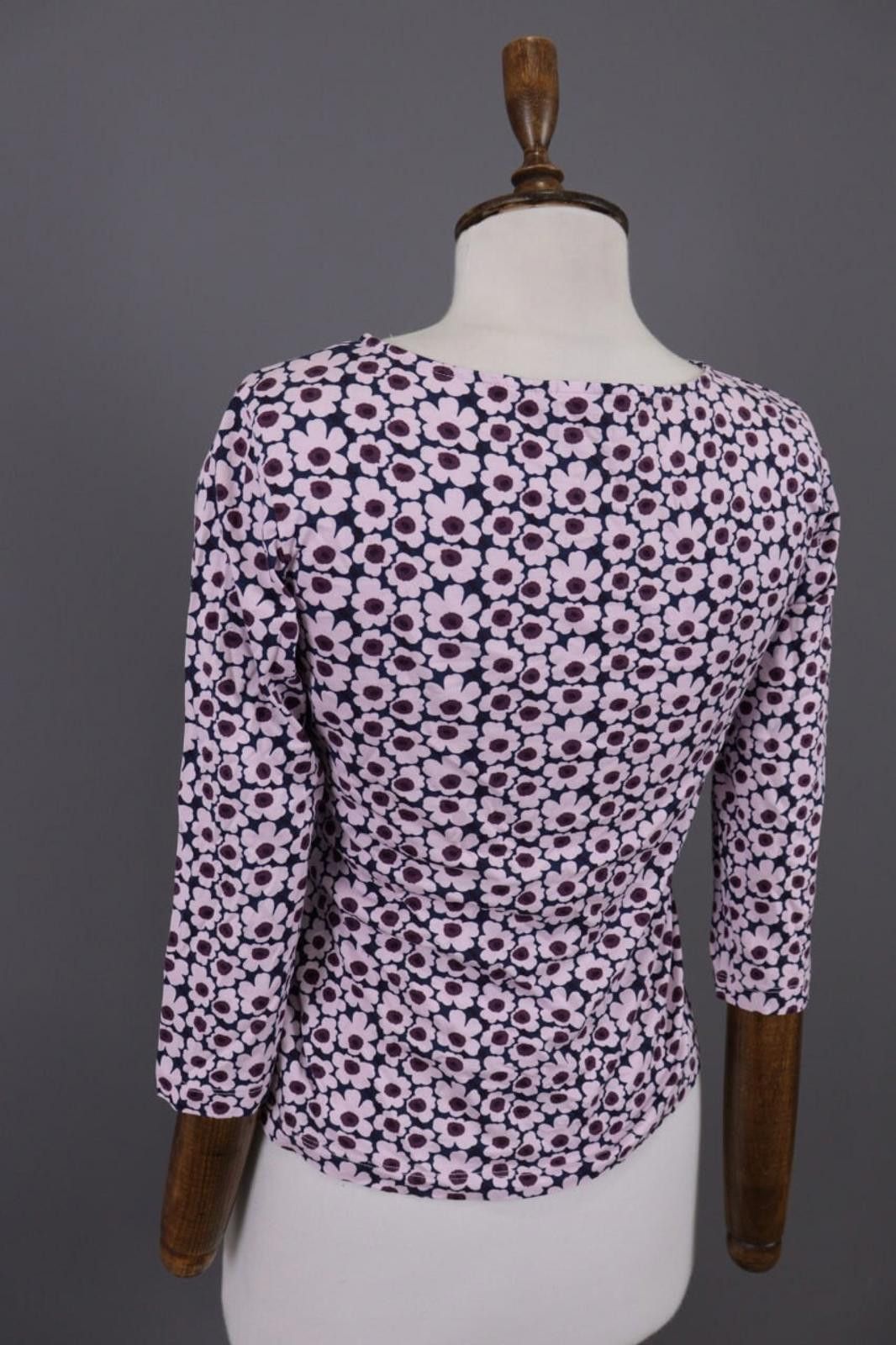 Marimekko Marimekko Multicolor Floral 3/4 Sleeve Blouse Shirt Size XS Size XS / US 0-2 / IT 36-38 - 10 Thumbnail