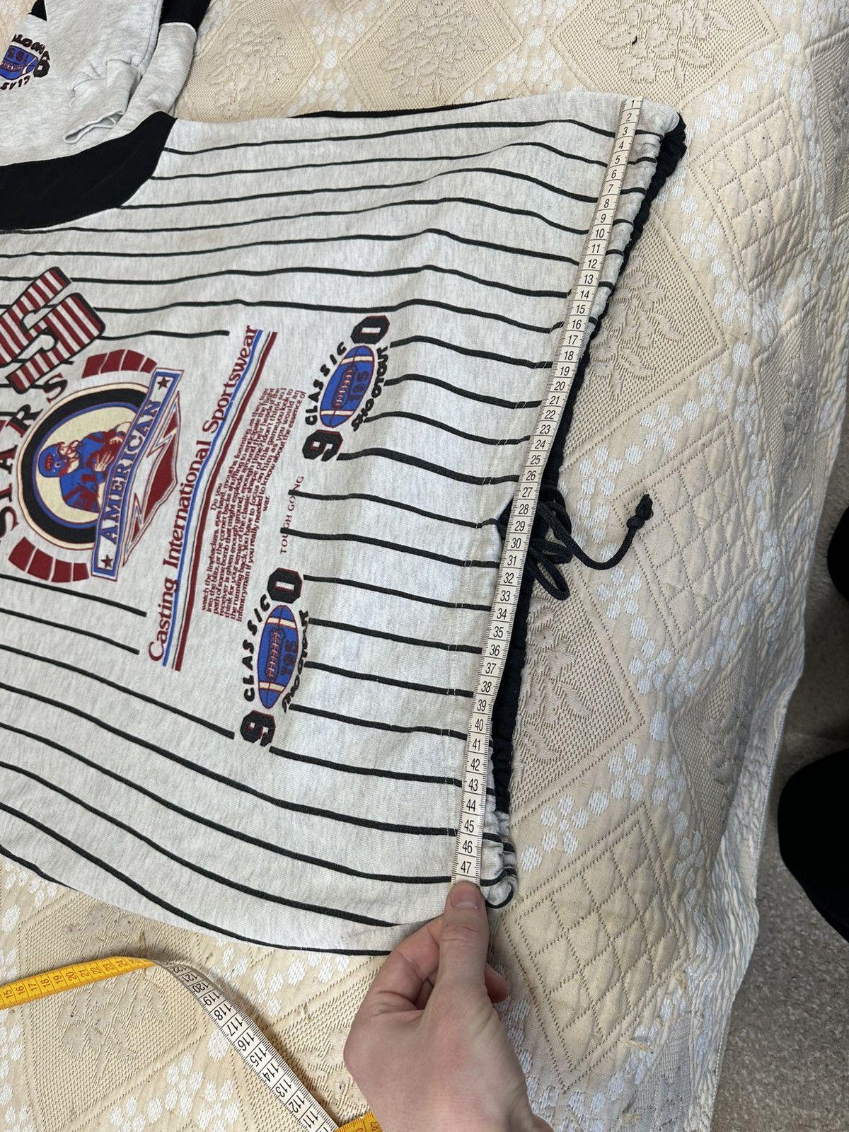 NFL 🔥 90s NFL Vintage Football Hoodie Sweatshirt CIS USA Size US M / EU 48-50 / 2 - 14 Thumbnail
