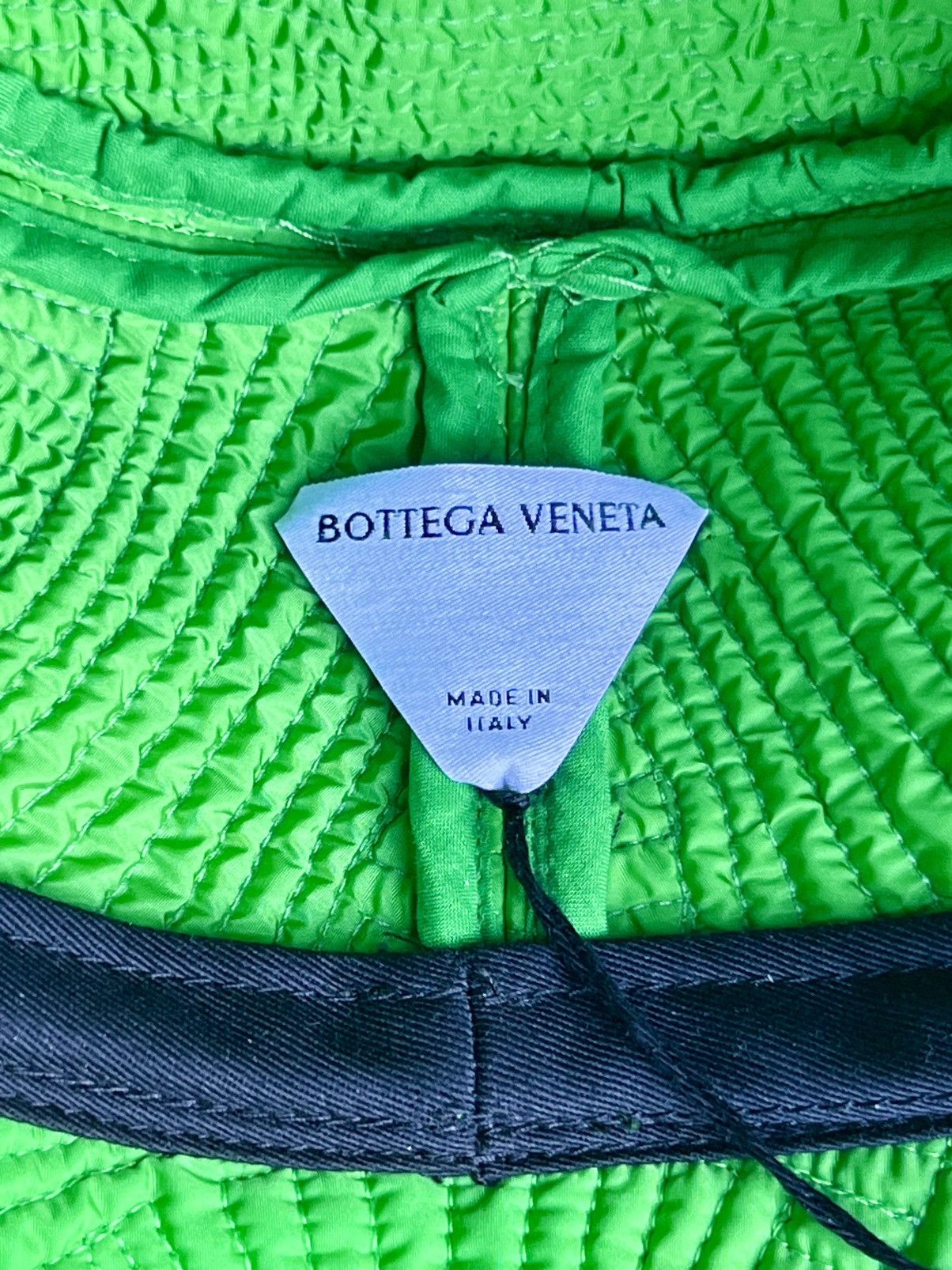 Bottega Veneta Bottega Veneta Bucket Hat Acid Green Intrecciato Nylon new S Size ONE SIZE - 7 Thumbnail