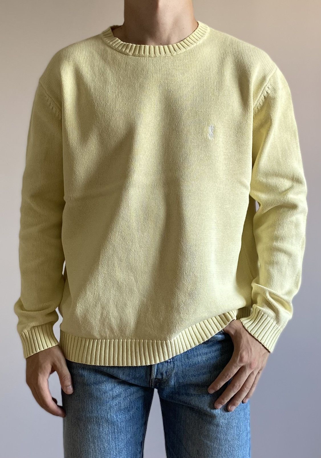 Vintage Vintage YSL Yves Saint Laurent Sweater Size US M / EU 48-50 / 2 - 1 Thumbnail