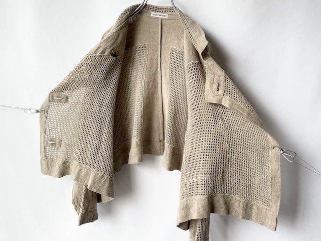 Issey Miyake issey miyake Linen mesh silhouette jacket Size US M / EU 48-50 / 2 - 4 Thumbnail