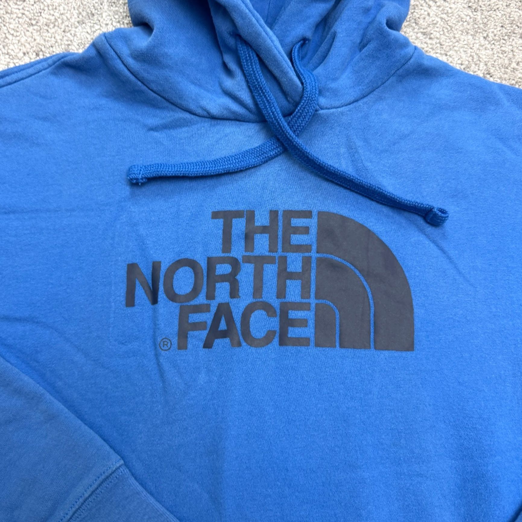 The North Face The North Face Hoodie Mens Medium Blue Graphic Print Hooded Pullover Sweatshirt Size US M / EU 48-50 / 2 - 4 Thumbnail