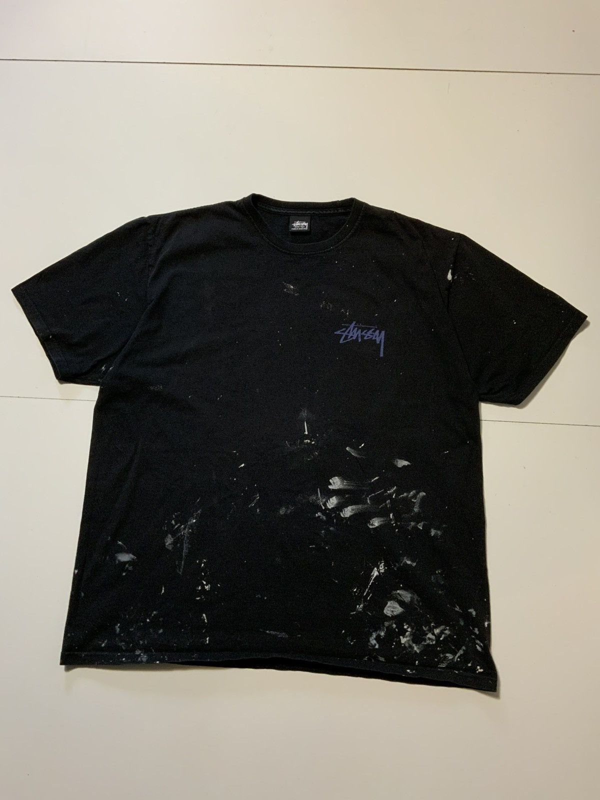 Stussy Vintage Y2K Stussy Increase The Peace Rose Bomb T-Shirt Size US XL / EU 56 / 4 - 2 Thumbnail
