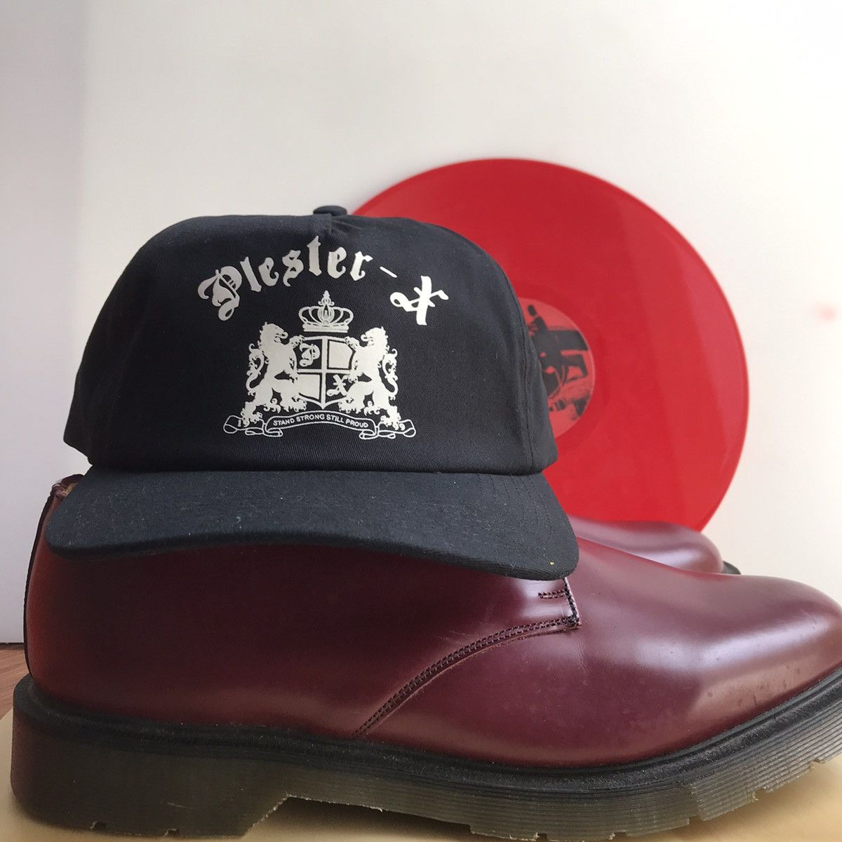Band Tees × Hysteric Glamour Plester X Skinhead hardcore merch Classic Baseball Cap new Size ONE SIZE - 3 Thumbnail