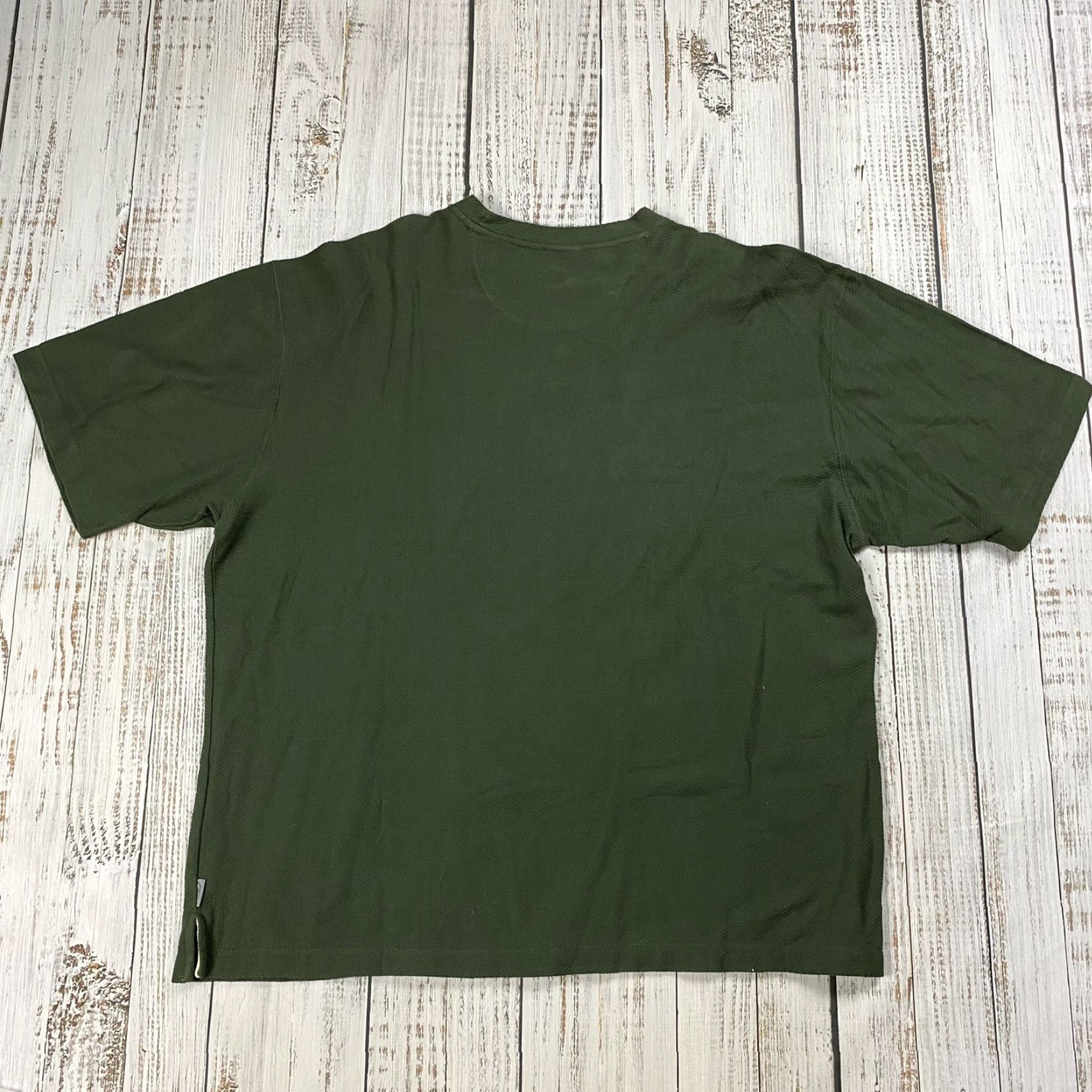 Reebok VINTAGE Reebok Athletic Jersey T-Shirt Men’s Short Sleeve 100% Cotton Solid Dark Green L 2000s Sports Size US L / EU 52-54 / 3 - 5 Thumbnail