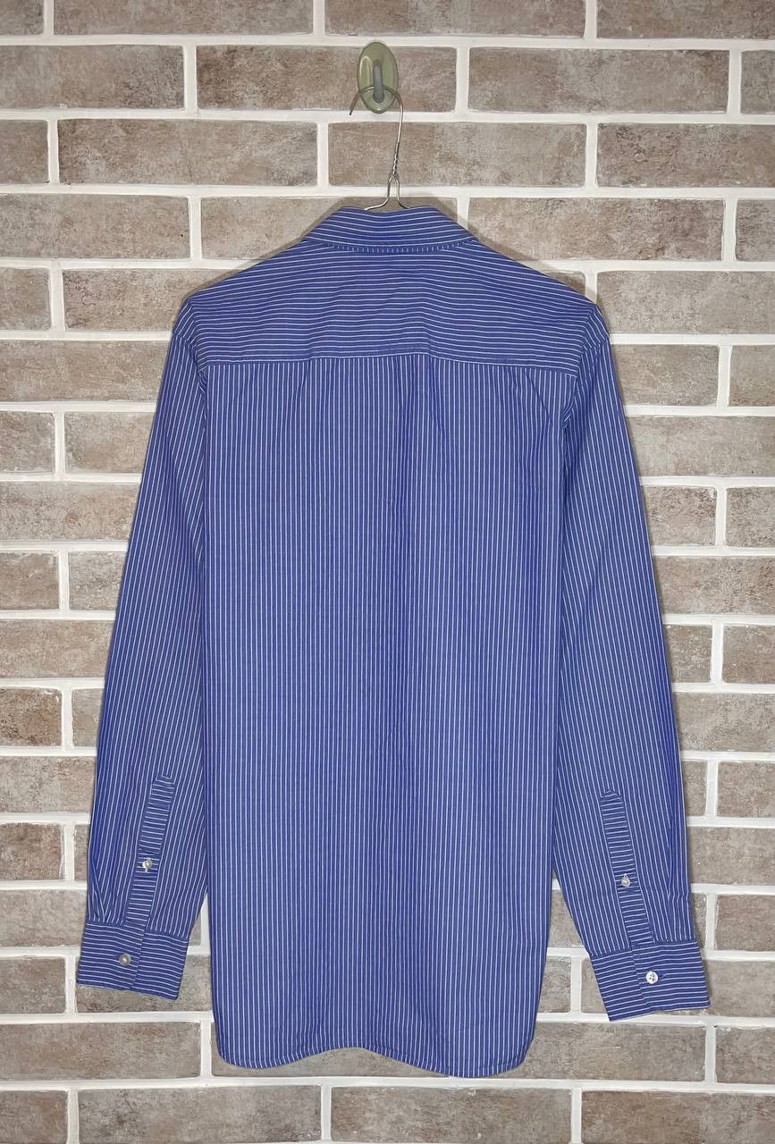Timberland Timberland Casual Shirt Blue Striped Button Down Long Sleeve Size US M / EU 48-50 / 2 - 4 Thumbnail
