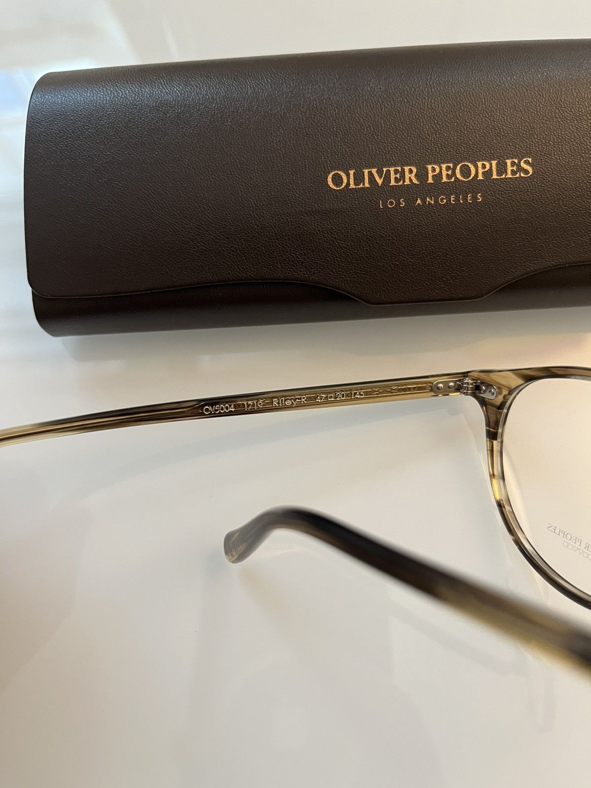 Oliver Peoples Oive Smoke ~ 45mm ~ OLIVER PEOPLES RILEY-R Optical OV5004 Size ONE SIZE - 9 Thumbnail