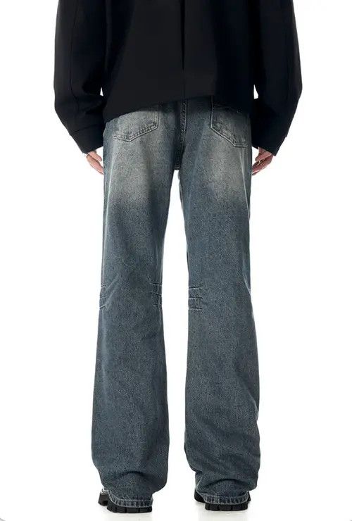 VIBE American retro blue cleanfit straight jeans Size US 32 / EU 48 - 5 Thumbnail