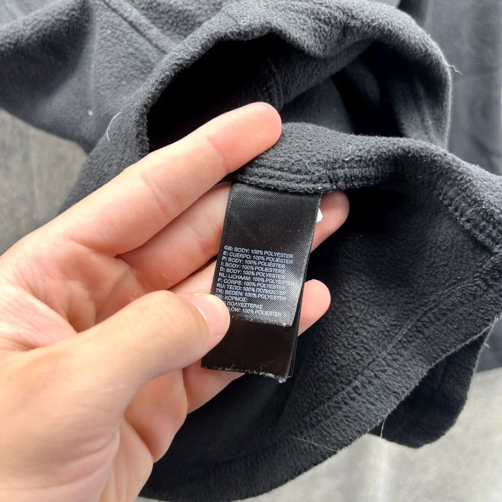The North Face The North Face Womens Black Quarter Zip Fleece Glacier Polartec Denali - Extra Small Jacket Size XS / US 0-2 / IT 36-38 - 5 Thumbnail