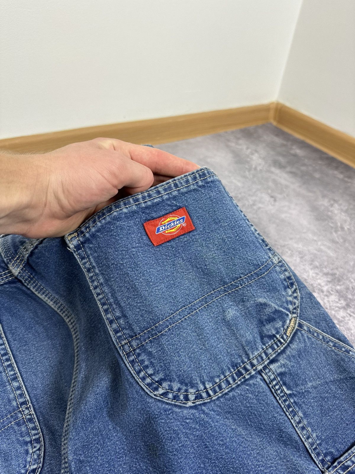 Dickies Vintage 90s Dickies Lined Carpenter USA Cargo Work Pants Size US 36 / EU 52 - 9 Thumbnail