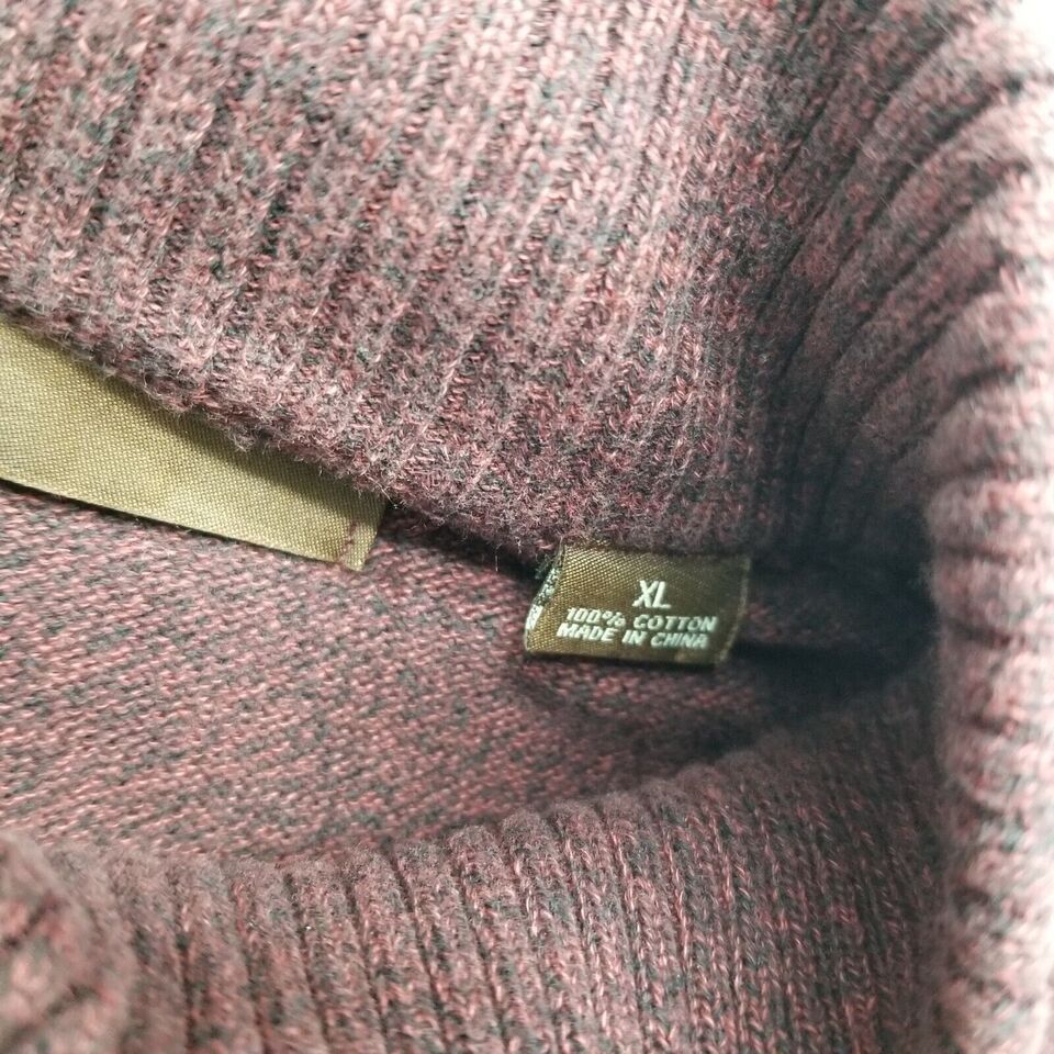 Perry Ellis Perry Ellis Sweater Mens XL Pullover Mock Neck Zip Cotton Size US XL / EU 56 / 4 - 8 Thumbnail