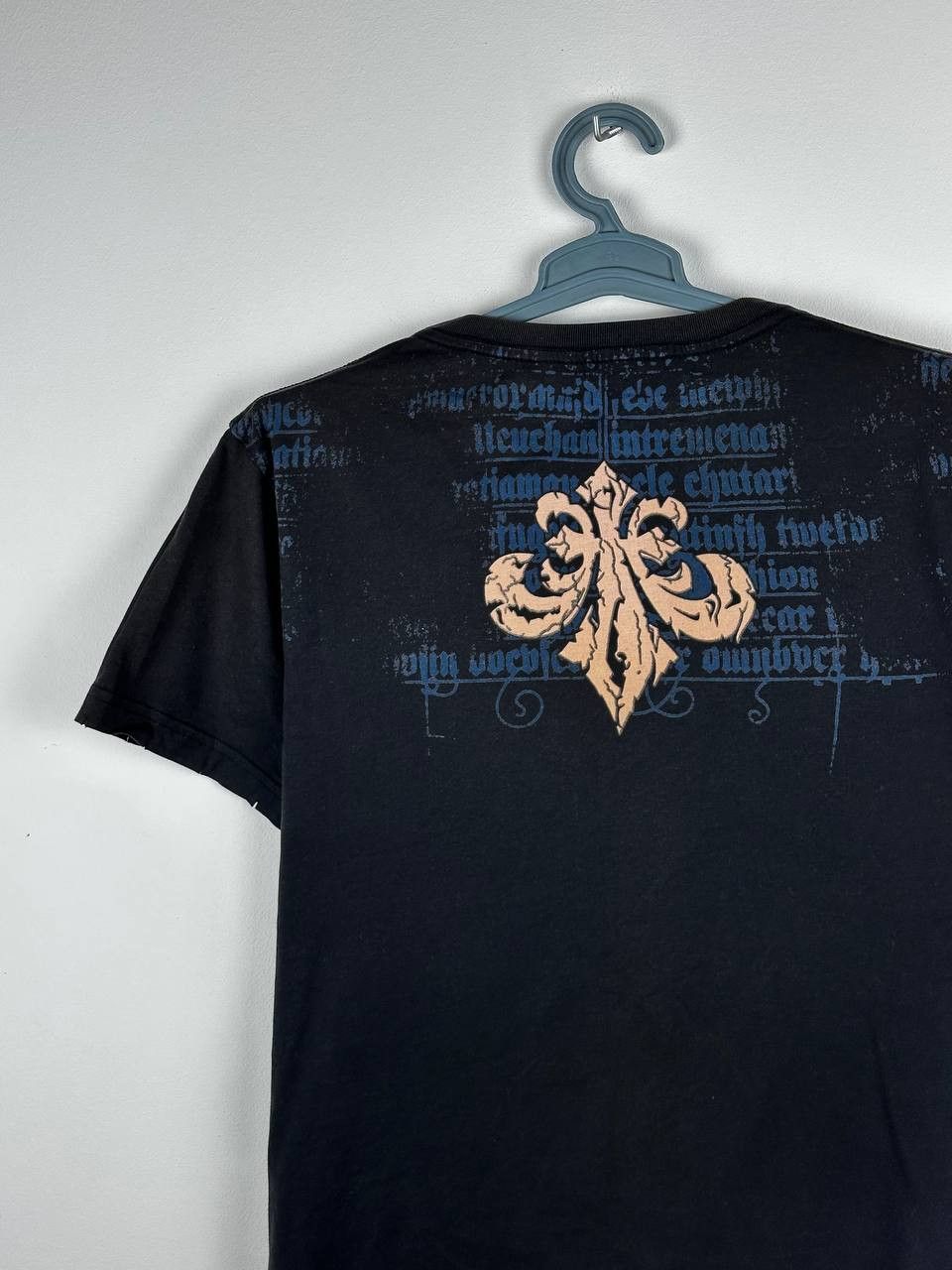 Affliction Y2K Grunge Affliction Angel Skull Knife T Shirt Avant Garde Size US L / EU 52-54 / 3 - 6 Thumbnail