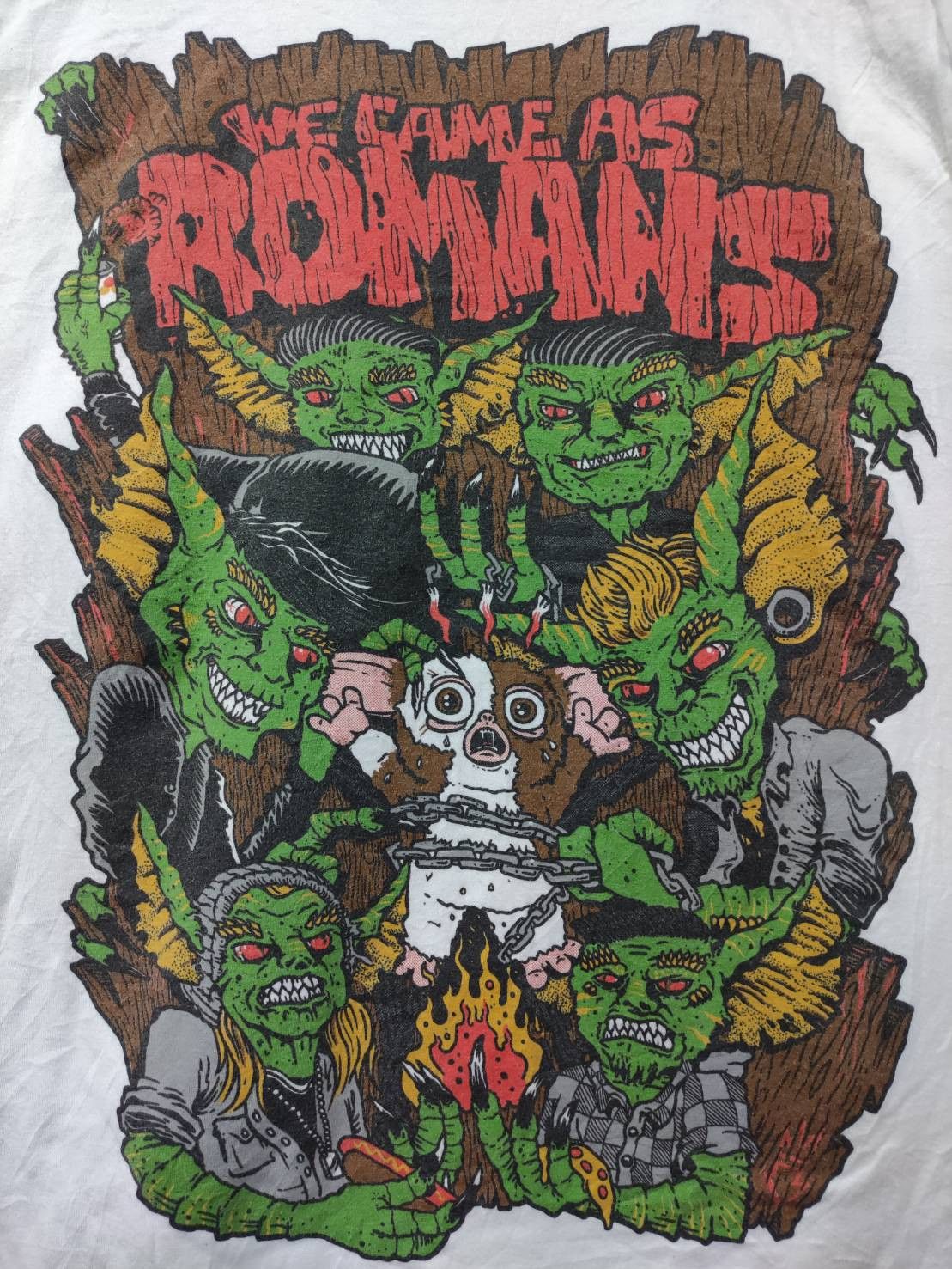 Band Tees Rare! Vtg We Came As Romans " Gremlins " Parody T-Shirt Size US M / EU 48-50 / 2 - 3 Thumbnail