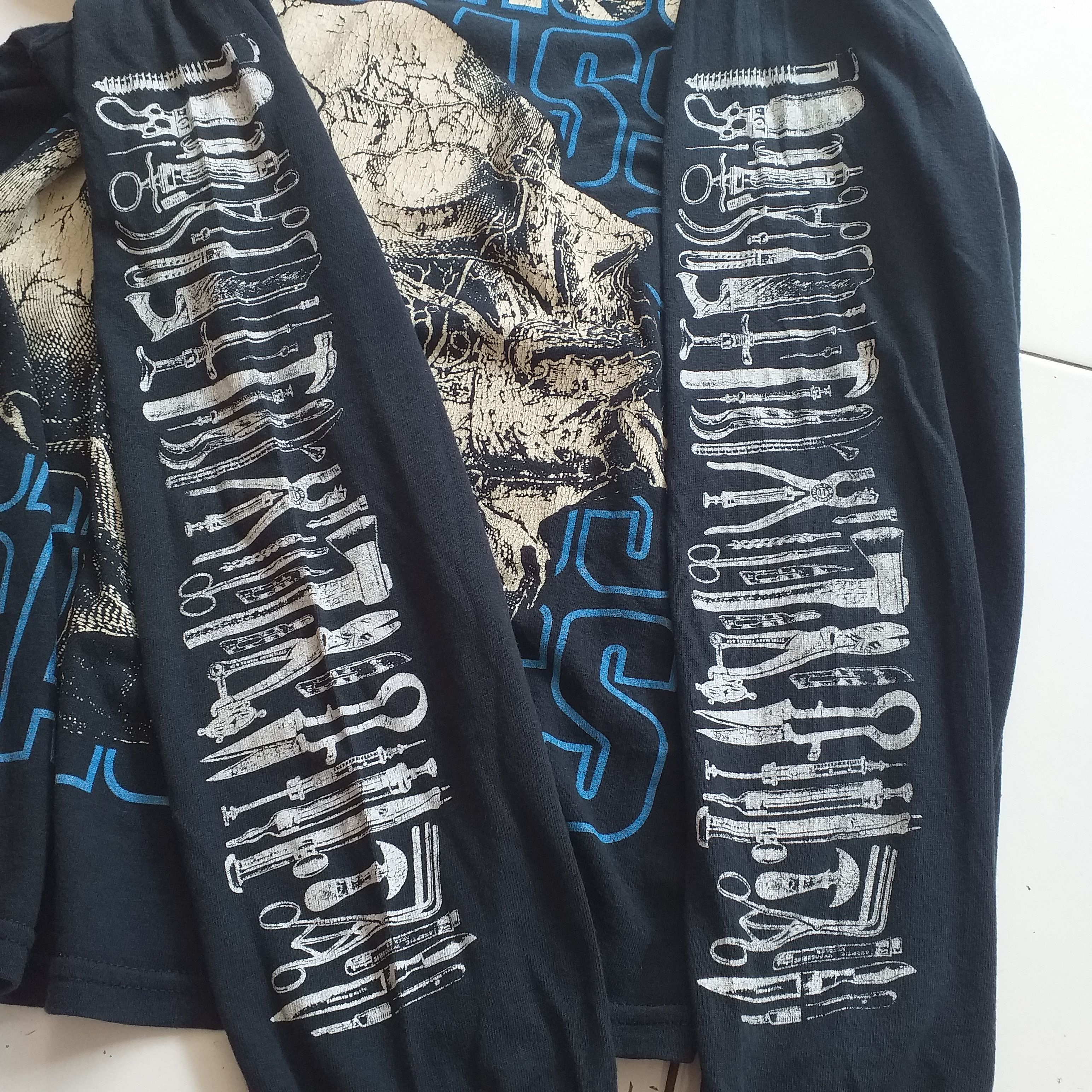 Band Tees Vintage Carcass Long Sleeve 2009 Y2K T shirt Size US L / EU 52-54 / 3 - 5 Thumbnail