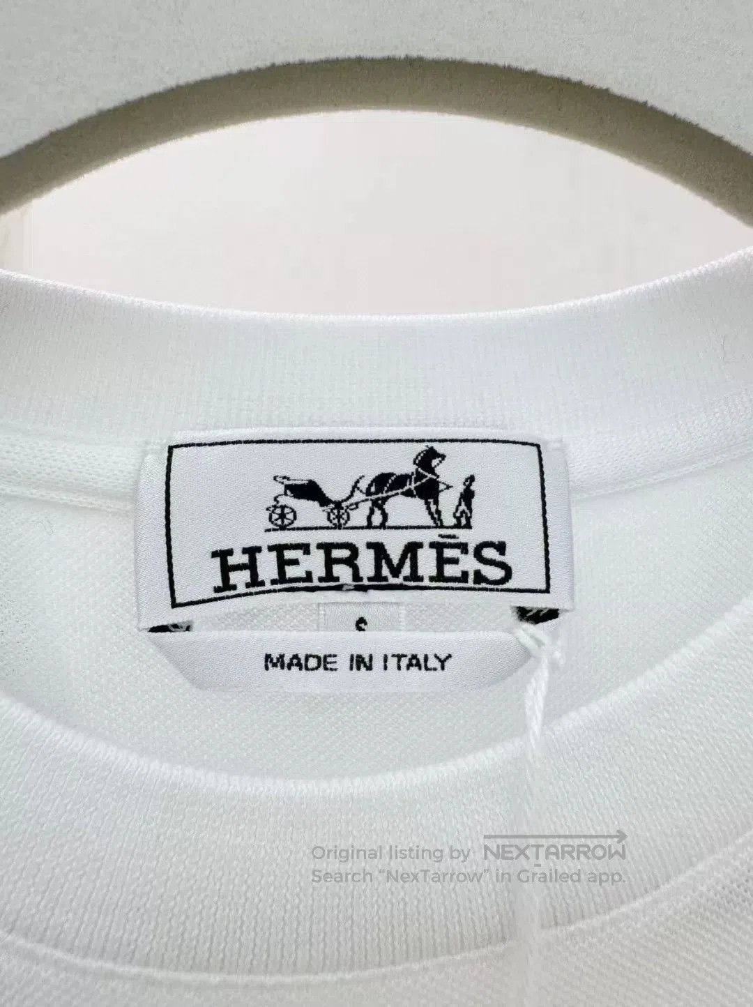 Other Hermes White Pocket Short Sleeve T-shirt S. Size US S / EU 44-46 / 1 - 4 Thumbnail