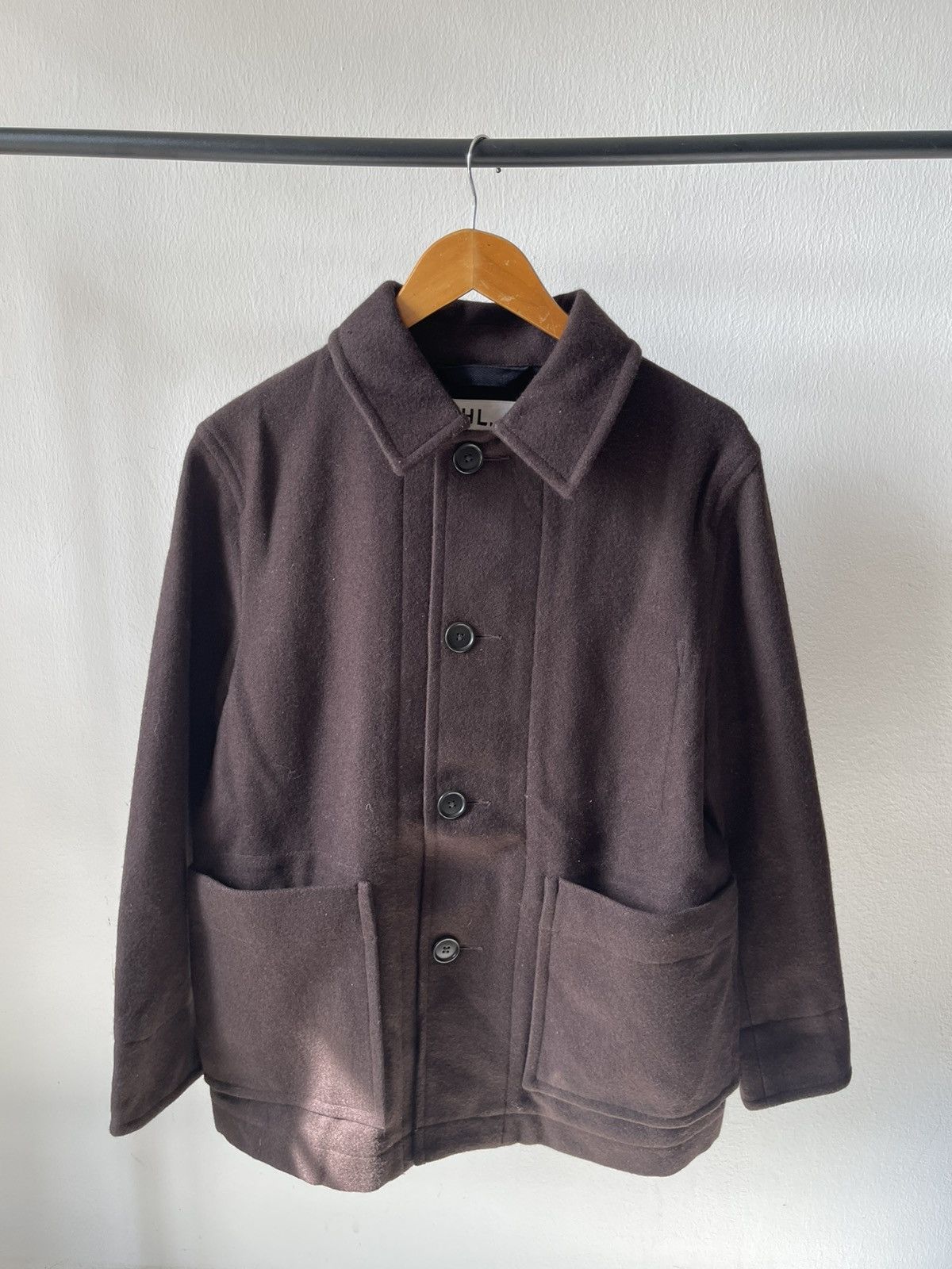 Margaret Howell Margaret Howell Wool coat Jacket 97 Size US L / EU 52-54 / 3 - 1 Thumbnail